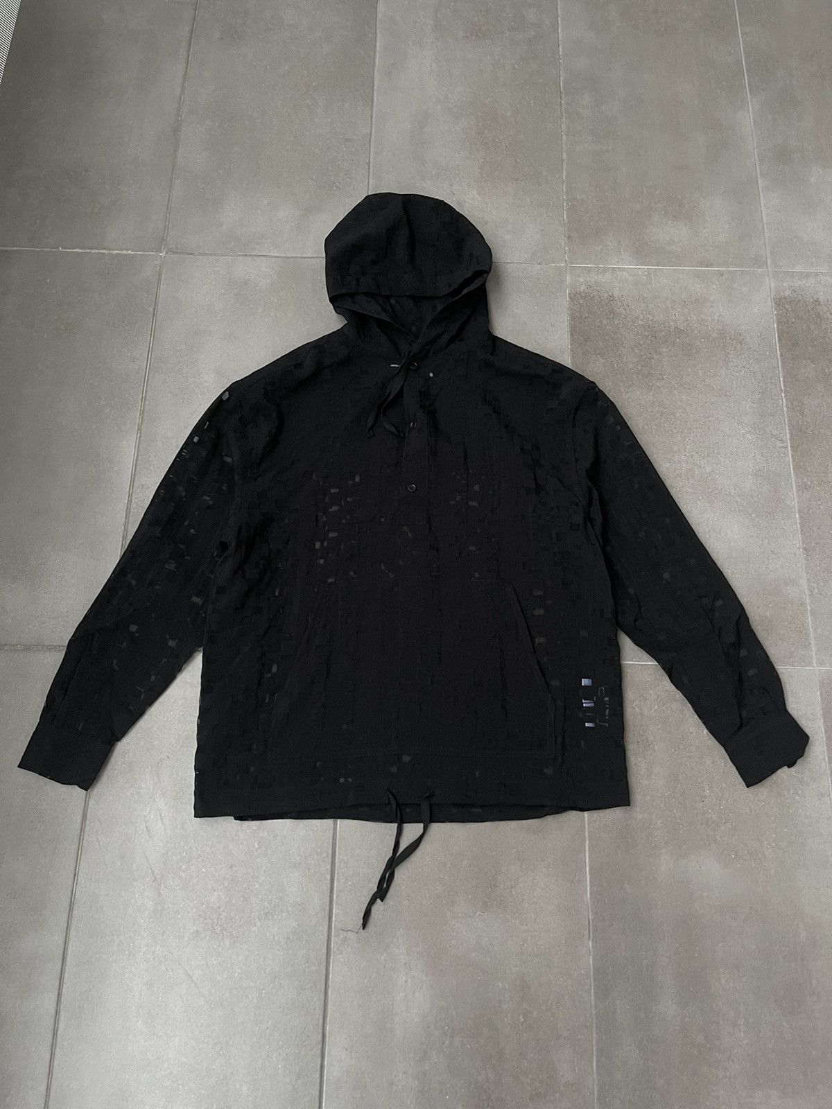 Henrik Vibskov !DS! SS24 Henrik Vibskov Booking Black Hoodie Shirt Size US S / EU 44-46 / 1 - 11 Thumbnail