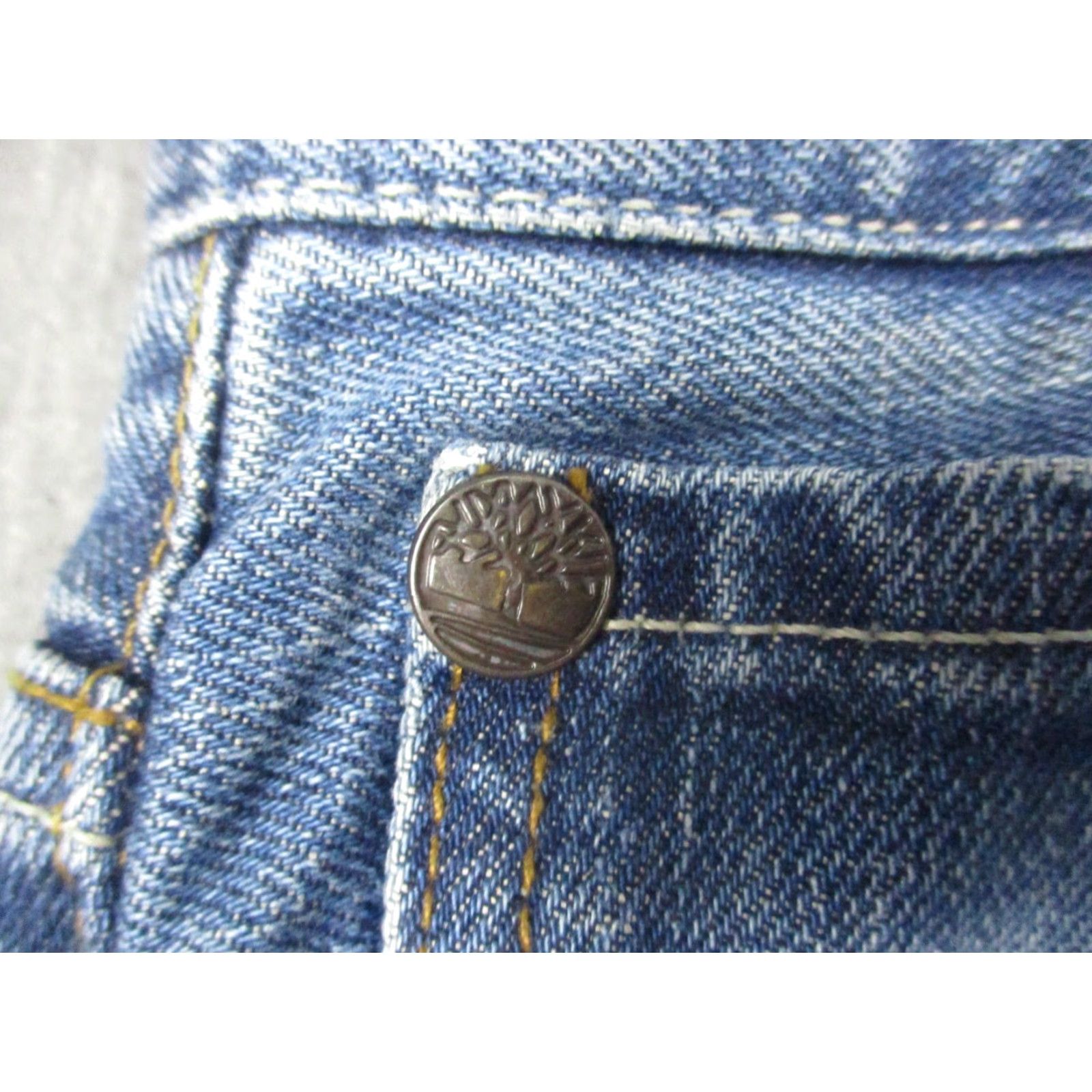 Timberland VINTAGE Timberland Jeans 38x30 Relaxed Baggy Wide Leg Y2K Mens Denim Blue 5-Pocket Jeans Mens Size US 38 / EU 54 - 5 Thumbnail