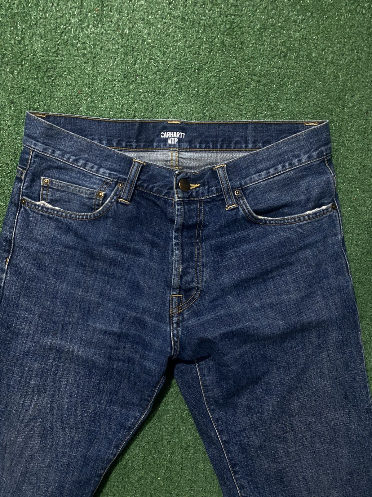 Carhartt Carhartt pants denim jeans Size US 36 / EU 52 - 4 Thumbnail