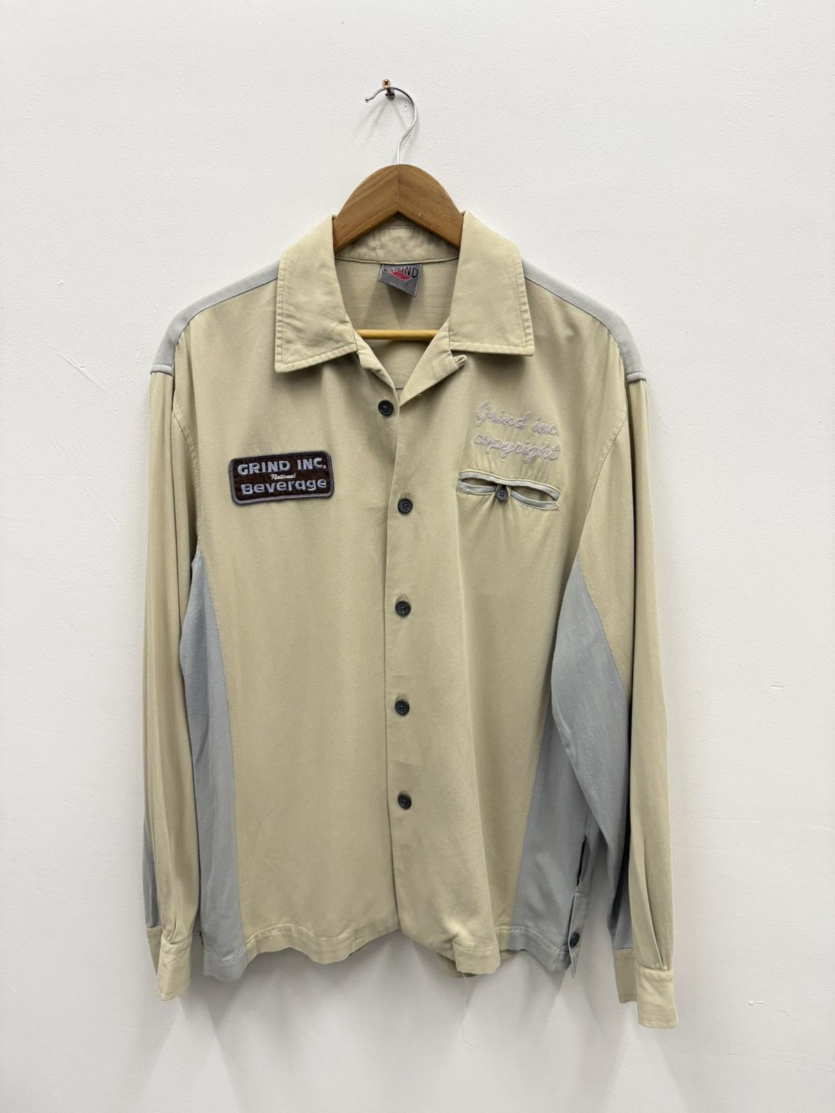 Vintage Grind Inc Beverage Vintage Worker Shirt Size US L / EU 52-54 / 3 - 1 Thumbnail