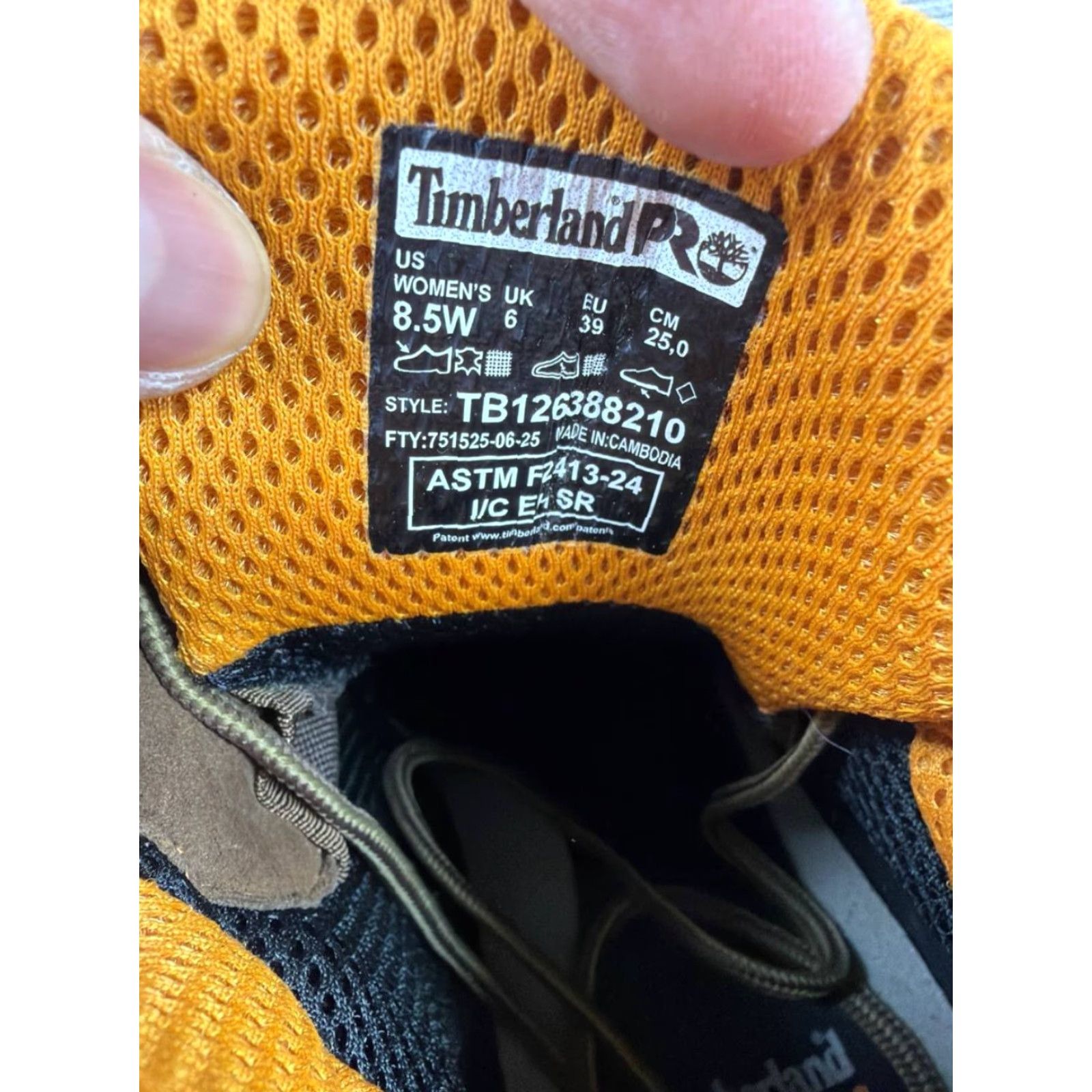 Timberland Pro Boots Womens Titan Alloy Toe Work Brown Waterproof Size 7.5 Wide Timberland Pro Titan 6 Workwear Mens?