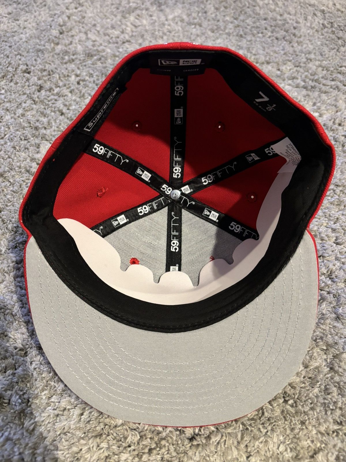 New Era × Supreme Supreme Championship Box Logo New Era 59fifty Hat Size ONE SIZE - 4 Thumbnail