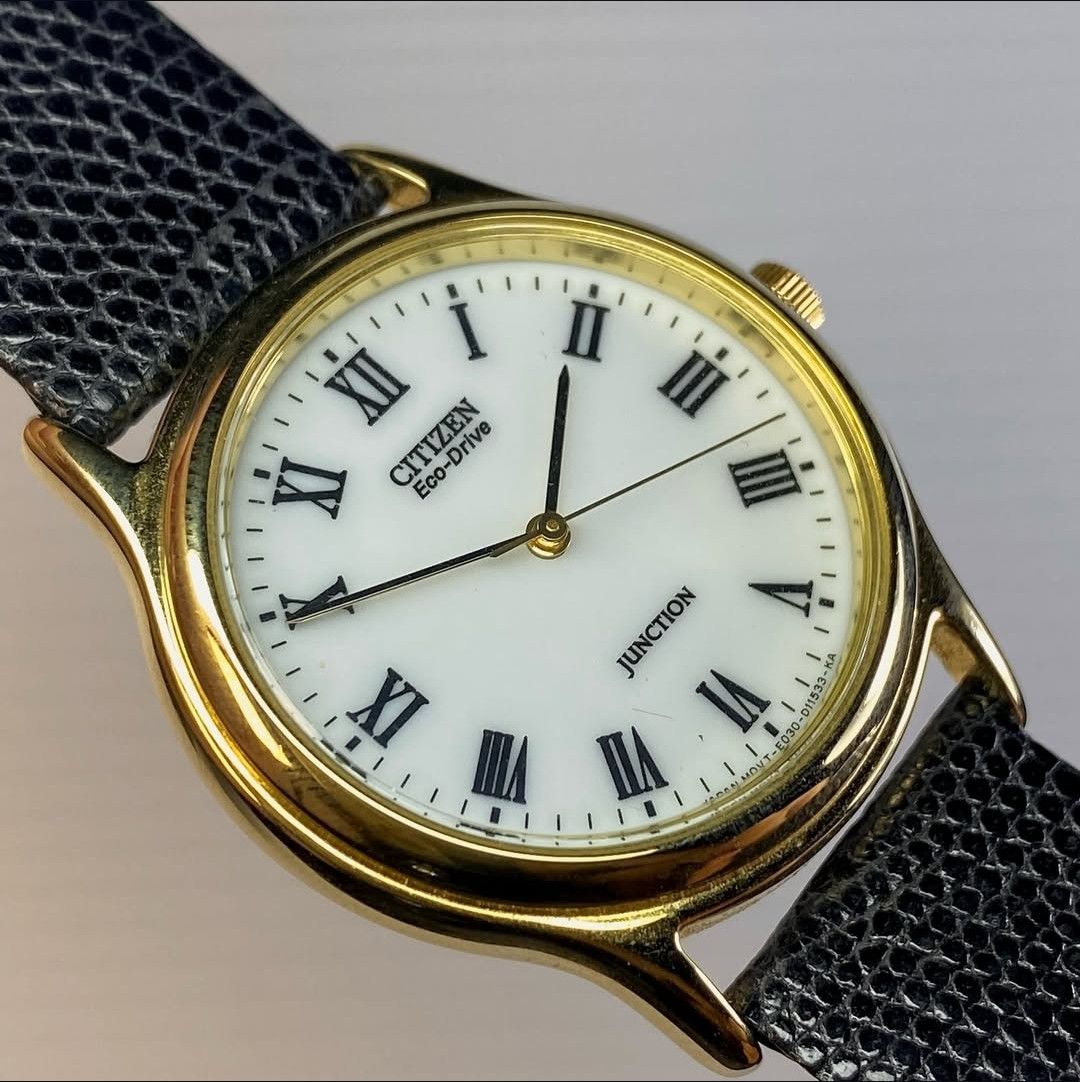 Citizen × Seiko 💥Citizen Junction Eco-Drive Roman Dial Size ONE SIZE - 3 Thumbnail