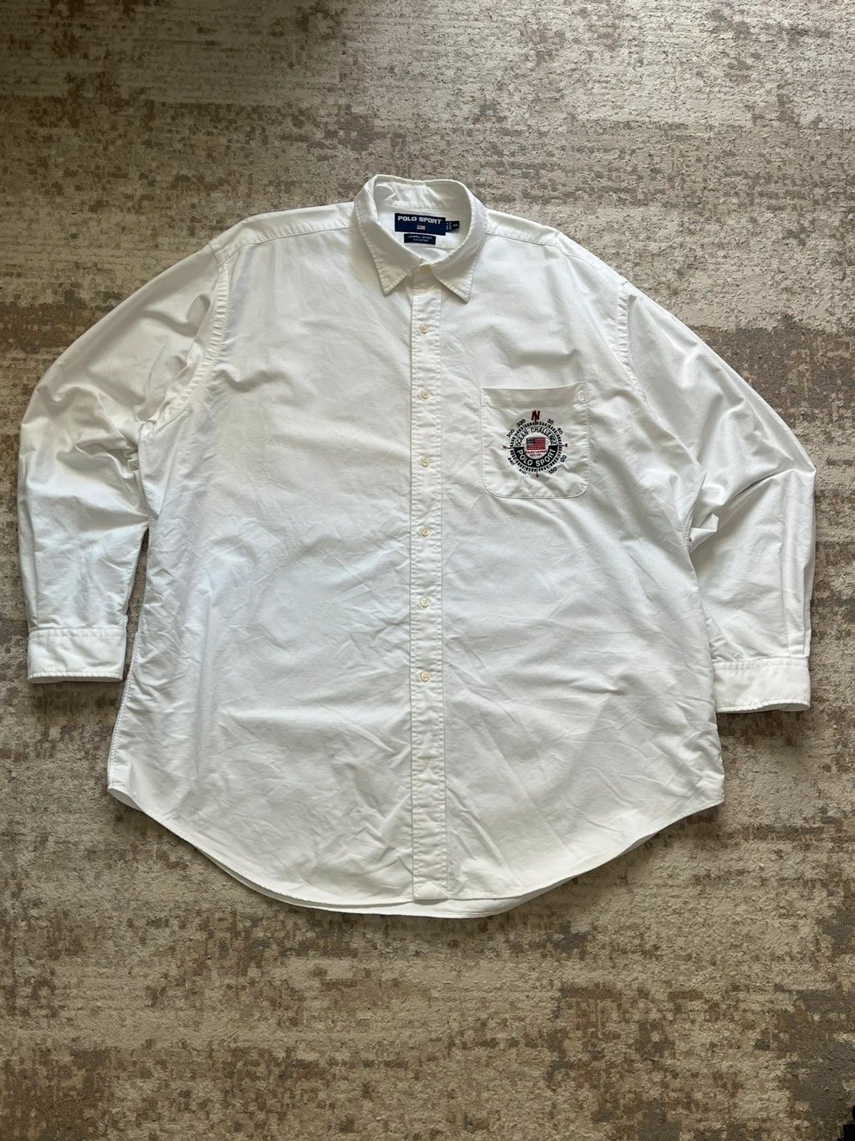 POLO SPORT Ocean Challenge 長袖シャツ90s 00s POLO SPORT RALPHLAUREN 