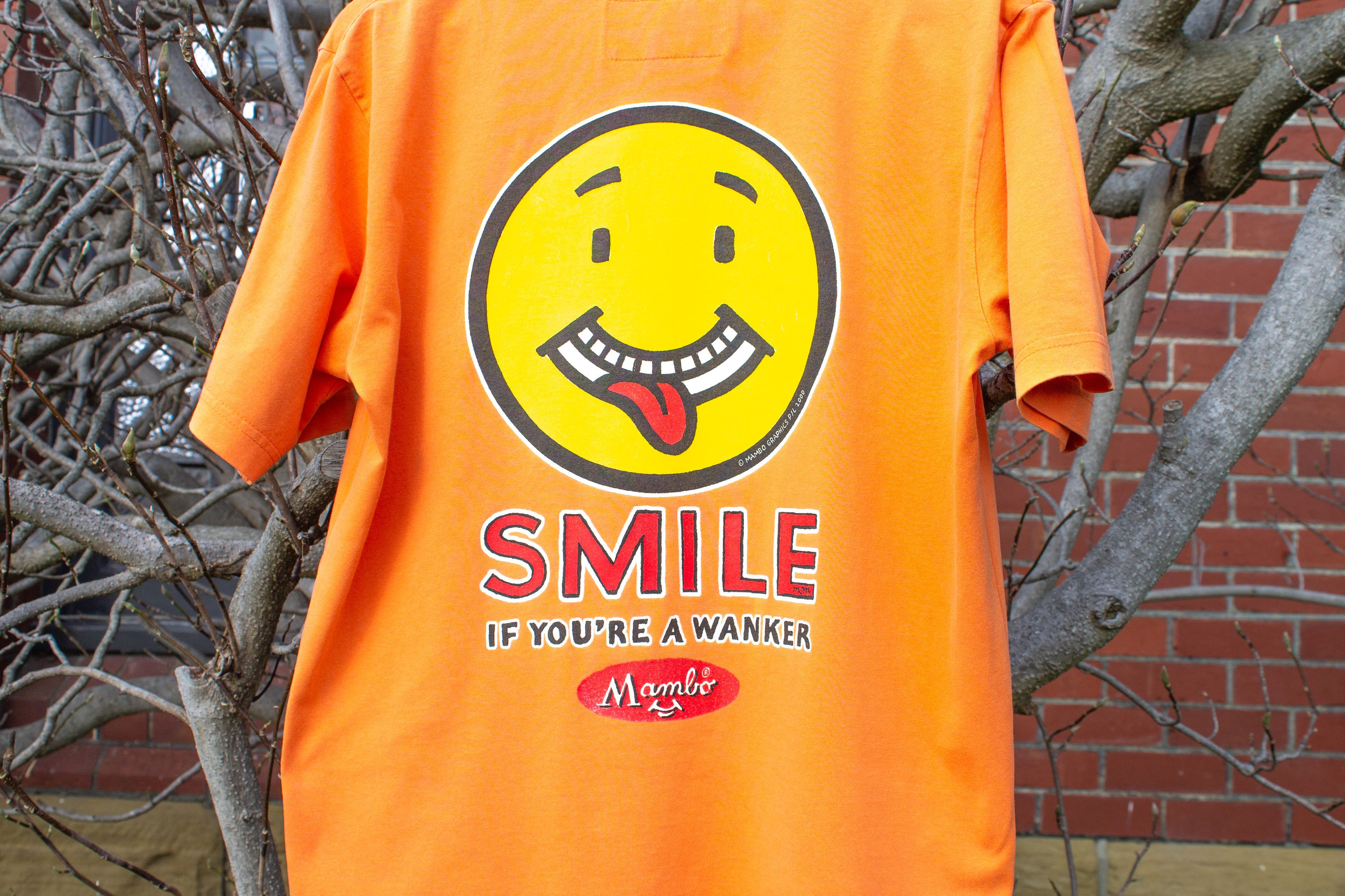 Mambo MAMBO Smile If You're A Wanker 2000 T-Shirt Size US M / EU 48-50 / 2 - 2 Thumbnail