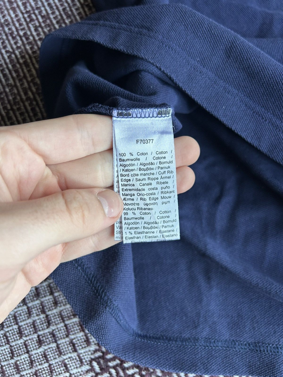 Lacoste × Vintage Lacoste Slim Fit Polo Shirt Men Solid Style Size Large Size US L / EU 52-54 / 3 - 8 Thumbnail