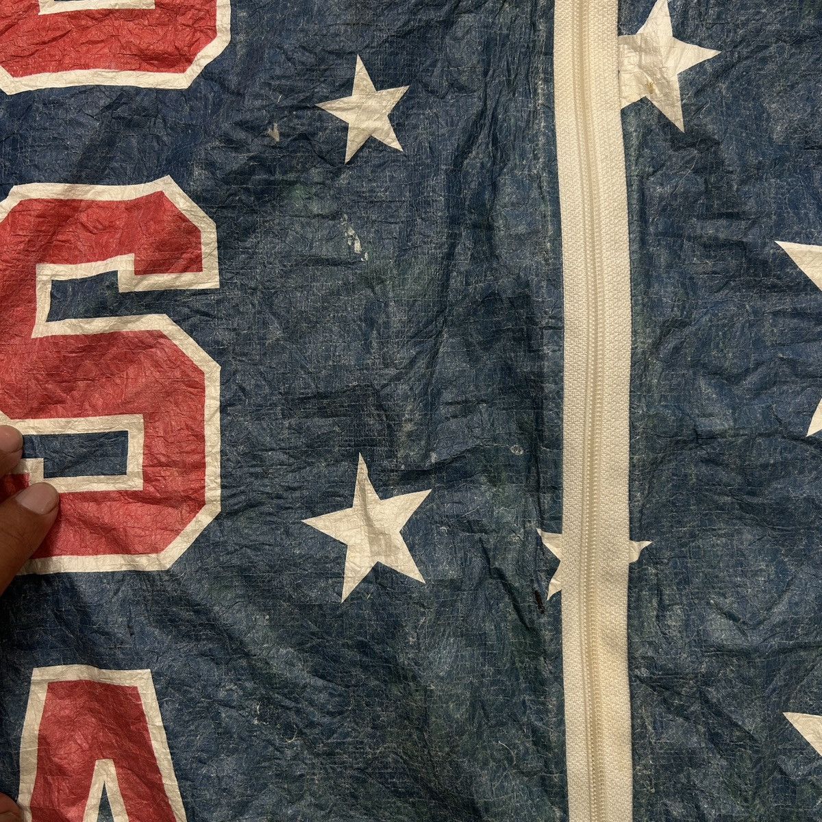 Vintage Vintage 80s/90s USA Olympics Tyvek Jacket Size US XL / EU 56 / 4 - 3 Thumbnail