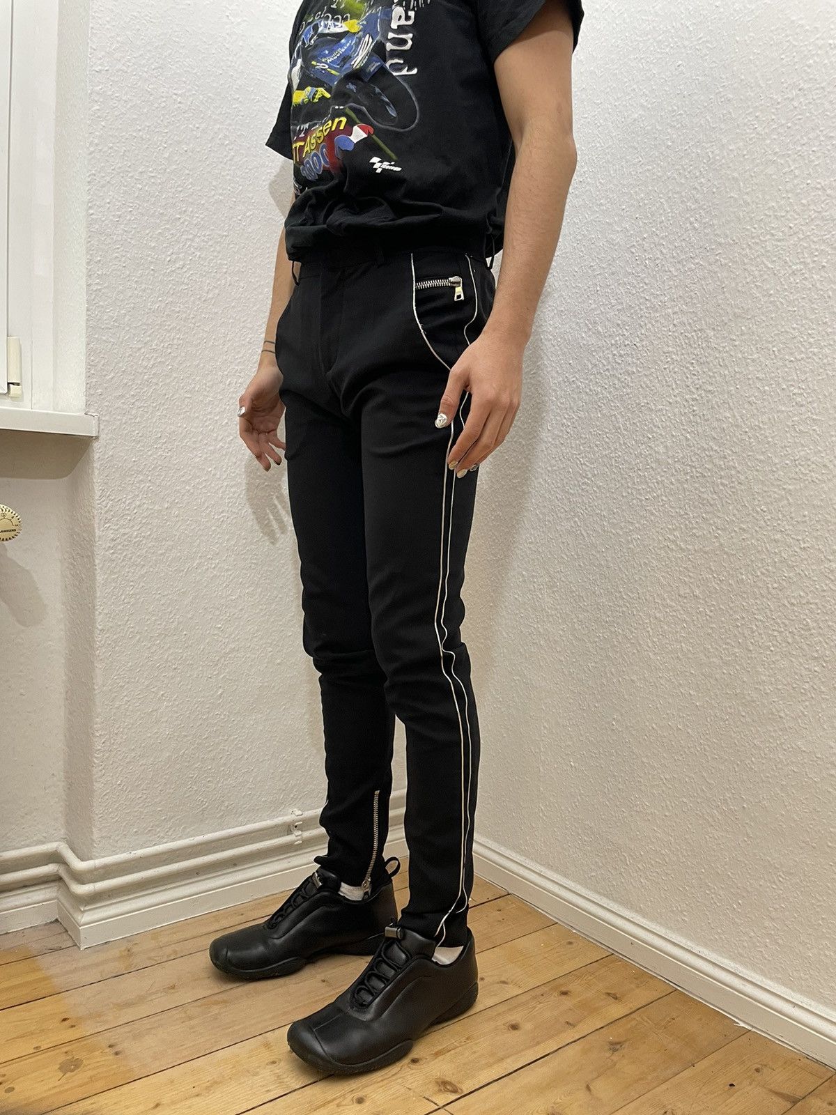 Balmain Balmain Zipper Slim Trousers Size US 30 / EU 46 - 3 Thumbnail