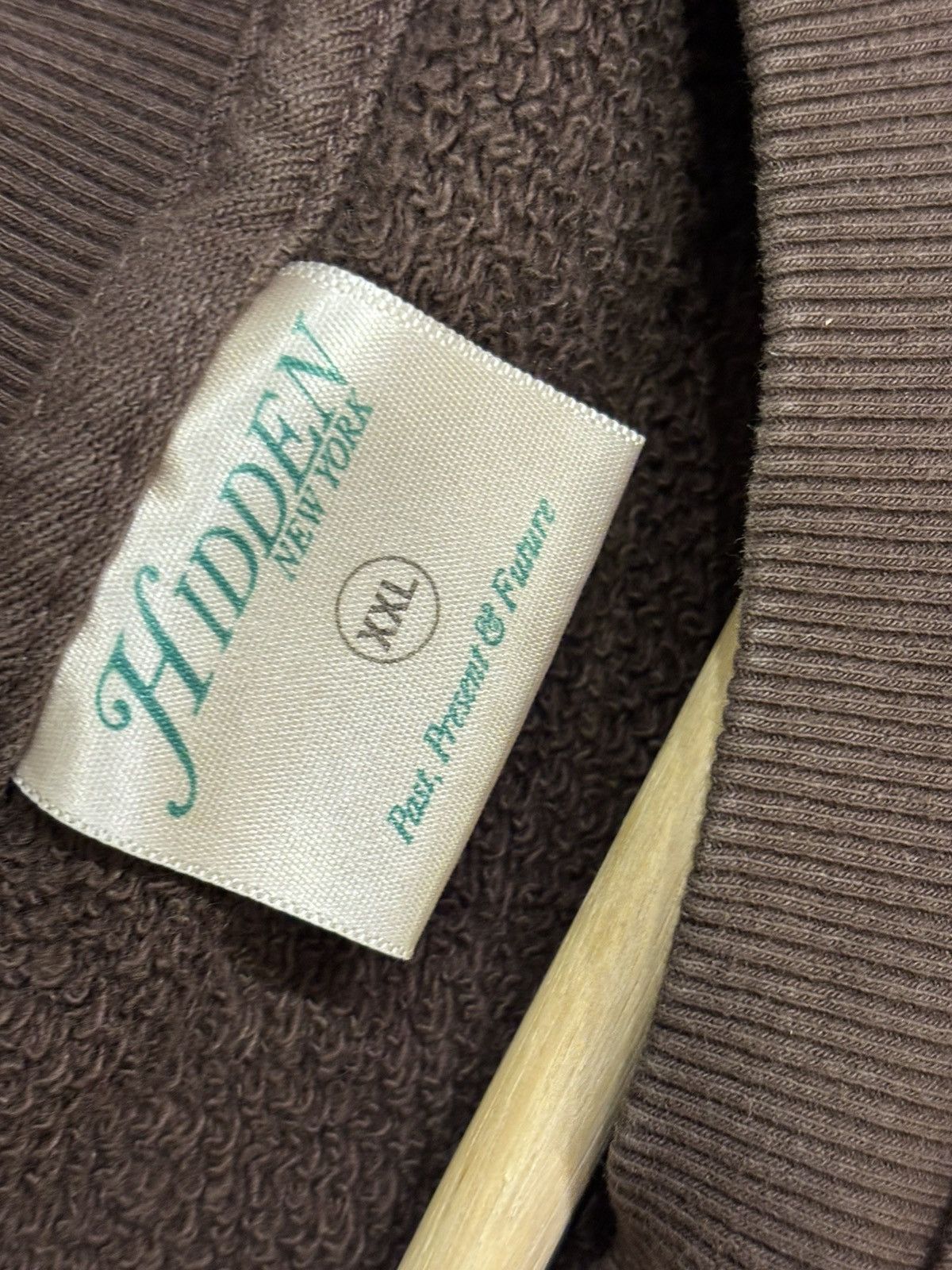 HIDDEN Hidden NY Brown Crewneck Size US XXL / EU 58 / 5 - 3 Thumbnail