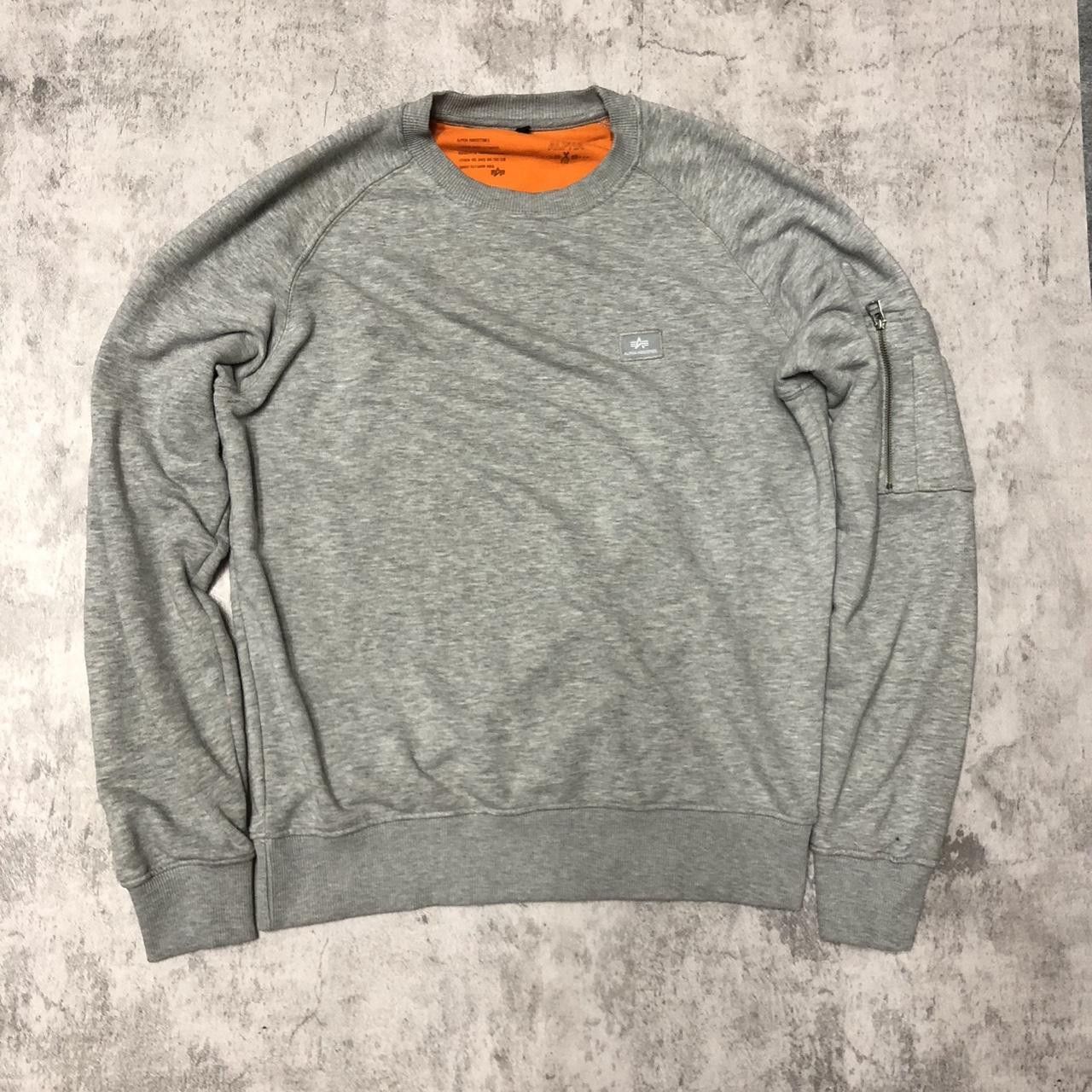 Alpha Industries Alpha Industries grey crewneck sweatshirt Size US M / EU 48-50 / 2 - 1 Thumbnail