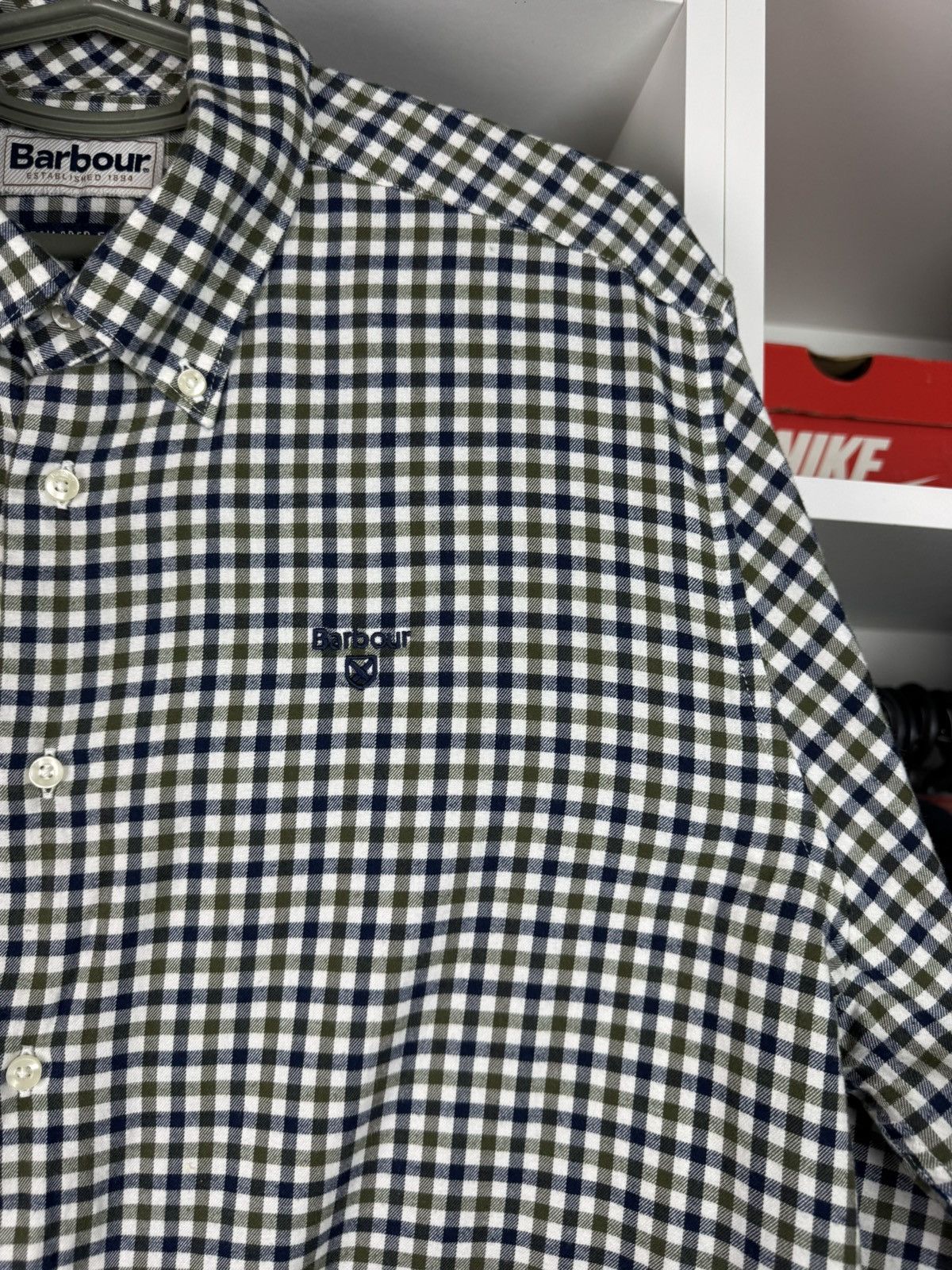 Barbour Barbour Finkle Tailored Gingham Shirt Mens Size US M / EU 48-50 / 2 - 11 Thumbnail