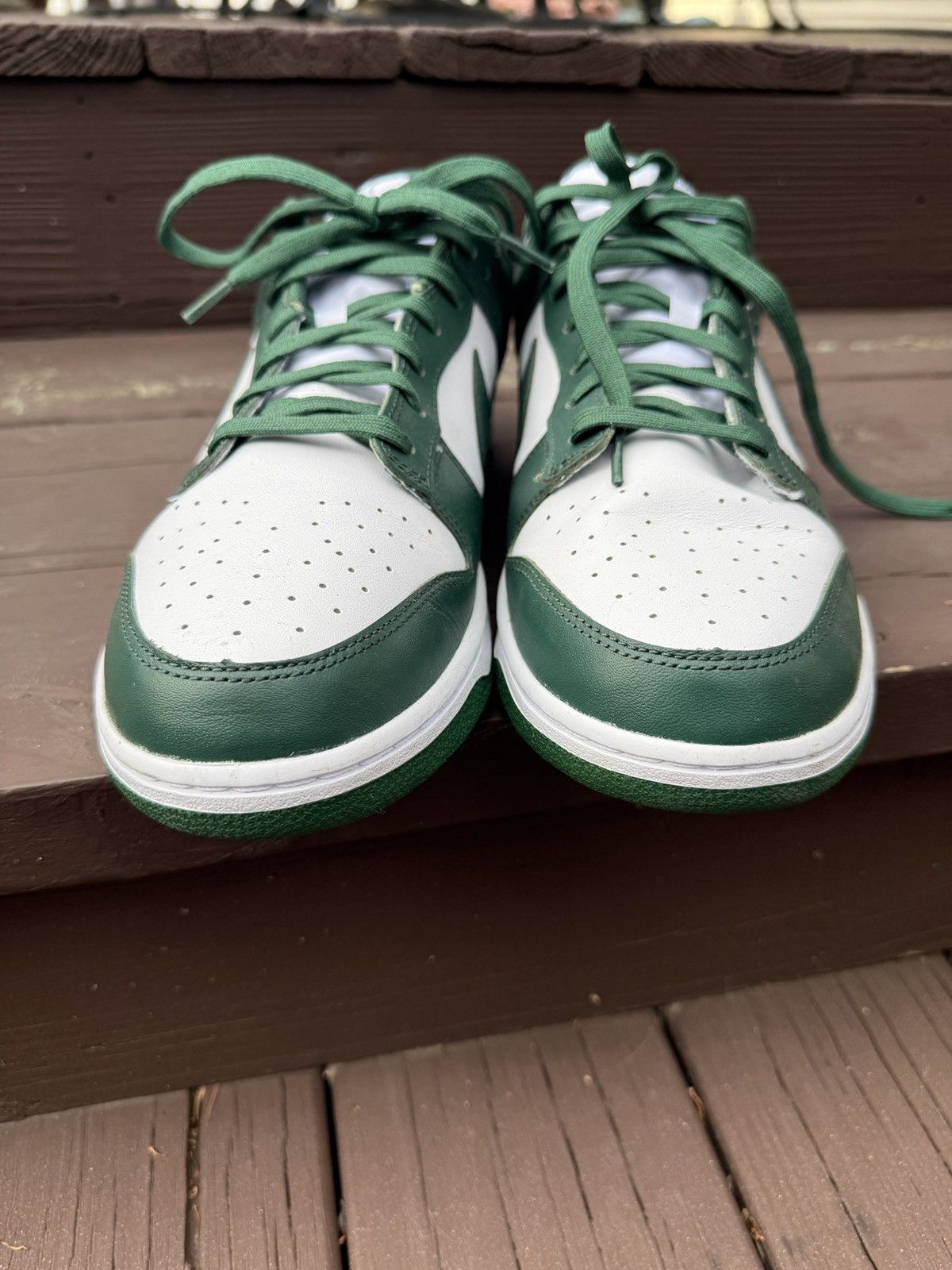 Nike Nike Dunk low Michigan State Size US 13 / EU 46 - 3 Thumbnail