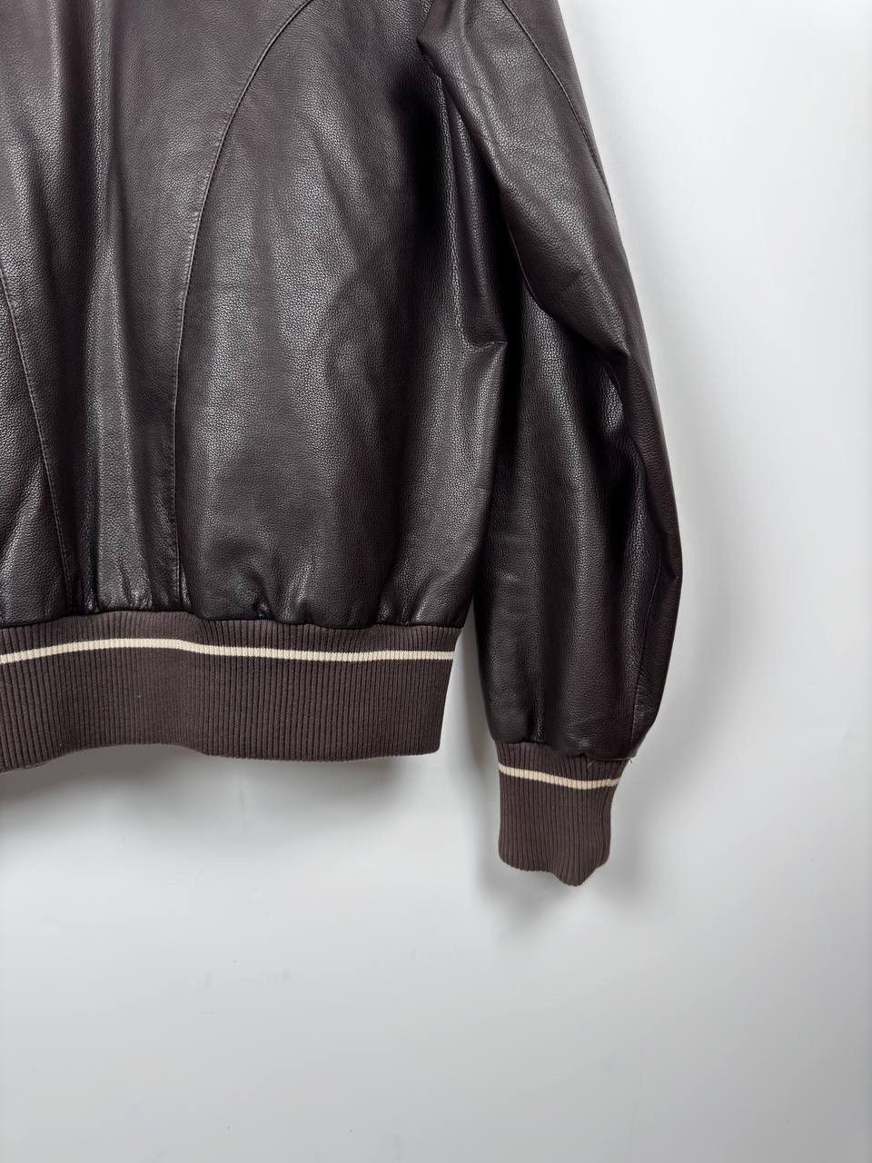 Loro Piana Loro Piana Leather Bomber Jacket Size US S / EU 44-46 / 1 - 9 Thumbnail