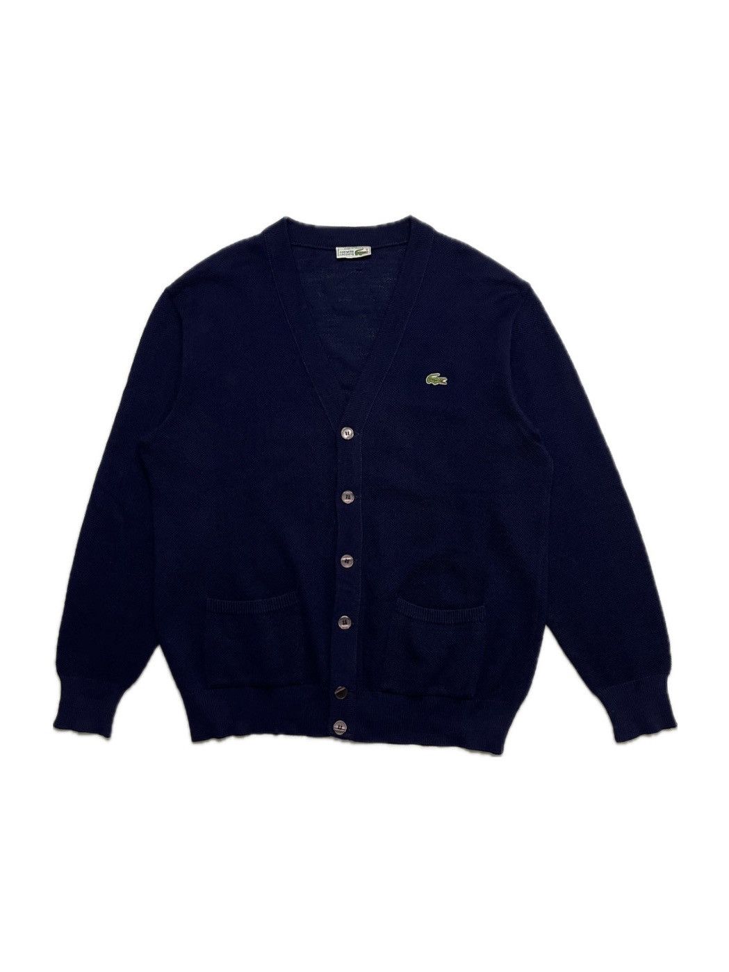 Lacoste Lacoste Chemise Vintage 80’s Cardigan France Size US L / EU 52-54 / 3 - 1 Thumbnail