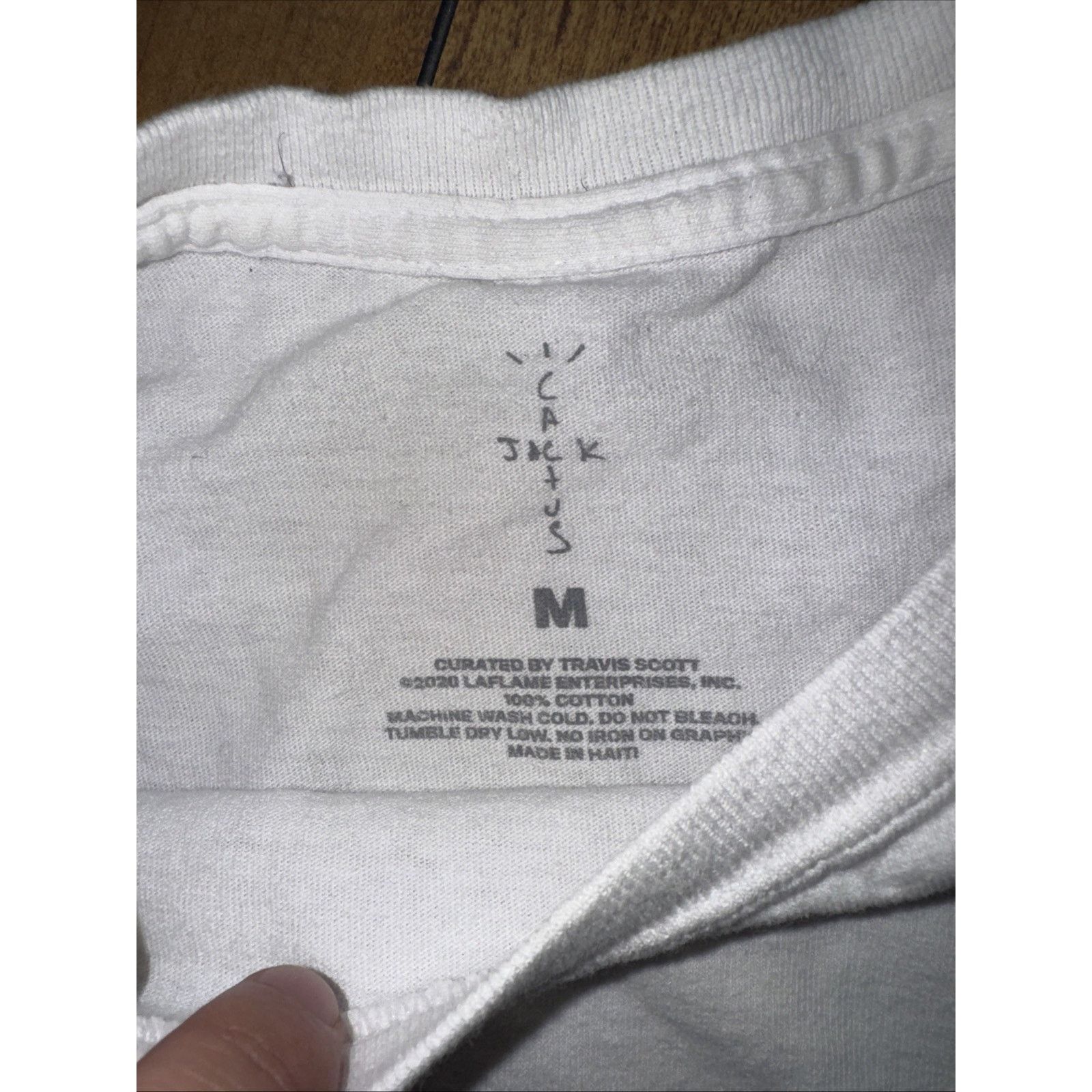 Travis Scott Travis Scott x Fortnite Cactus Jack T-Shirt White M 20x27 Size US M / EU 48-50 / 2 - 5 Thumbnail