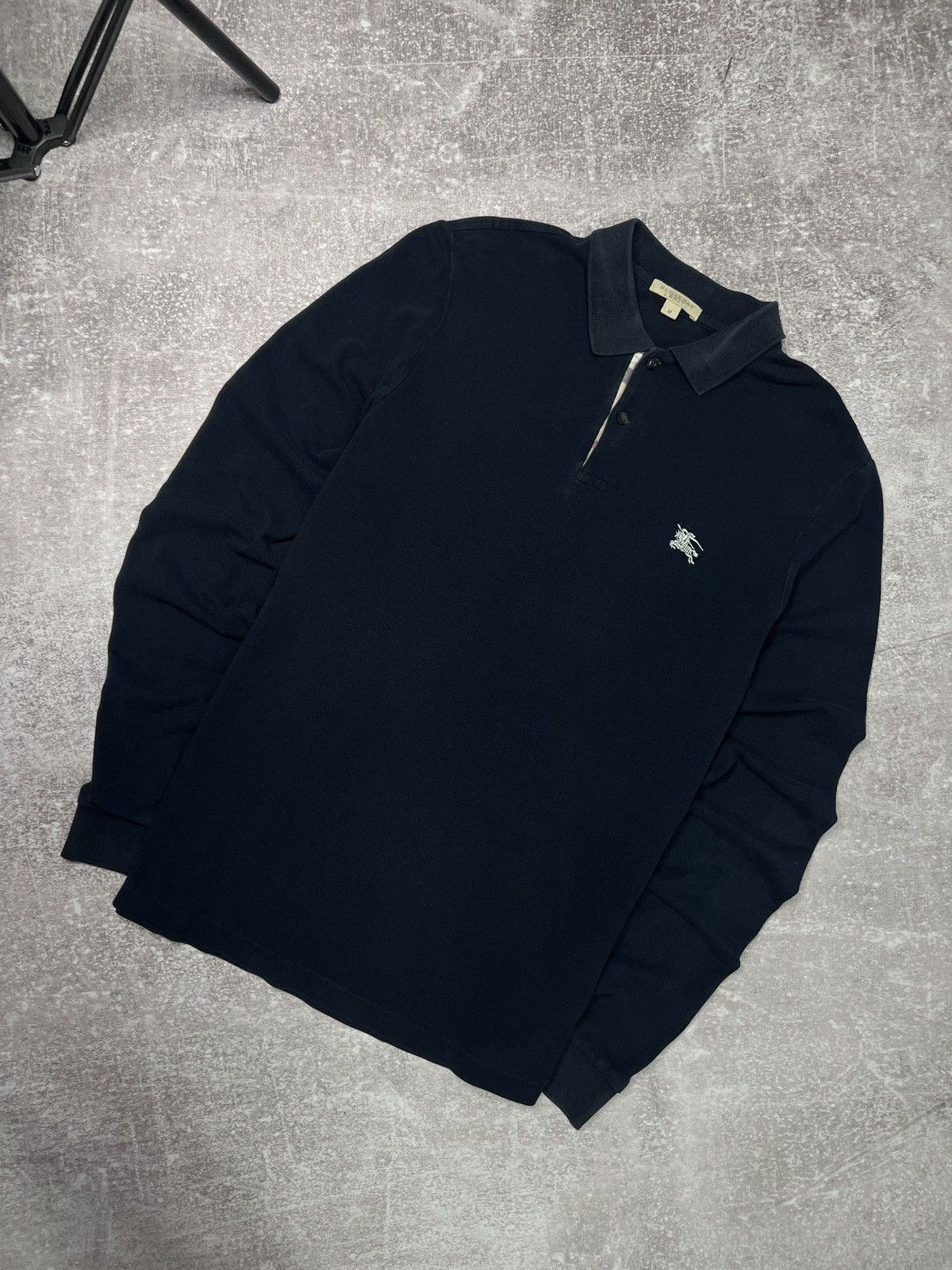 Burberry Burberry long Sleeve Polo Size M Size US M / EU 48-50 / 2 - 1 Thumbnail