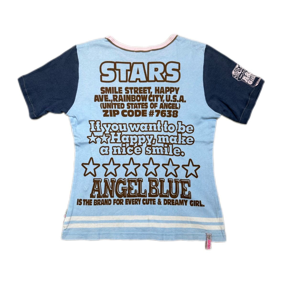 Angel Blue 90s Angel Blue AOP Top Size S / US 4 / IT 40 - 2 Thumbnail