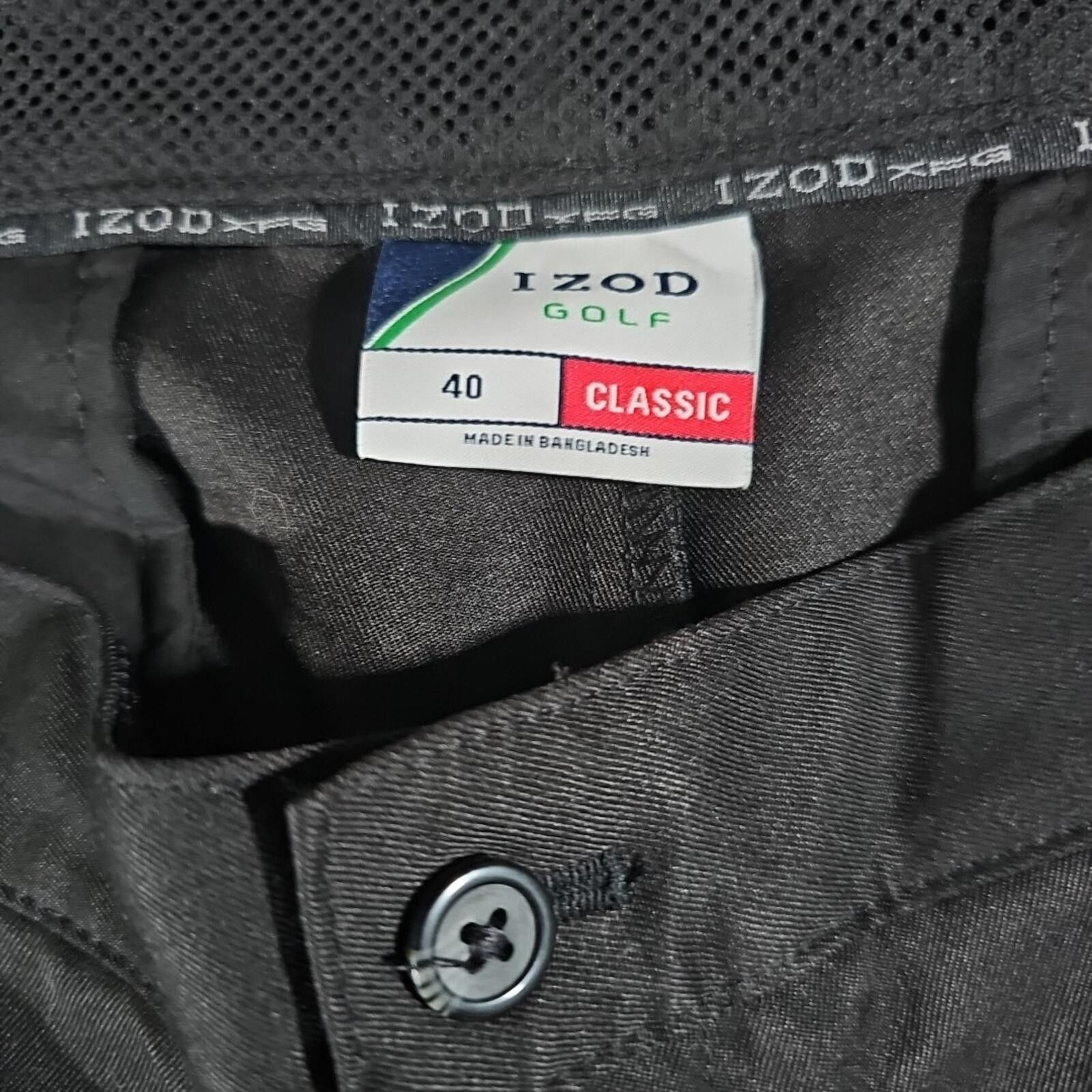 Izod IZOD Golf Classic Sz 40 Black Shorts Size US 40 / EU 56 - 3 Thumbnail