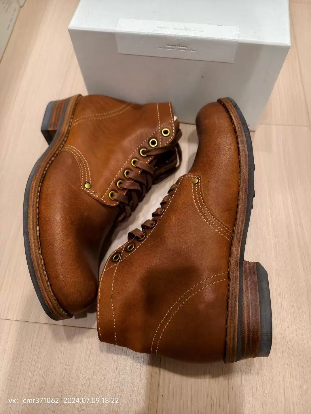 Visvim visvim 18AW Spot Brigadier Folk Boots Brown 9.5 (Hidden) Size US 9.5 / EU 42-43 - 4 Thumbnail