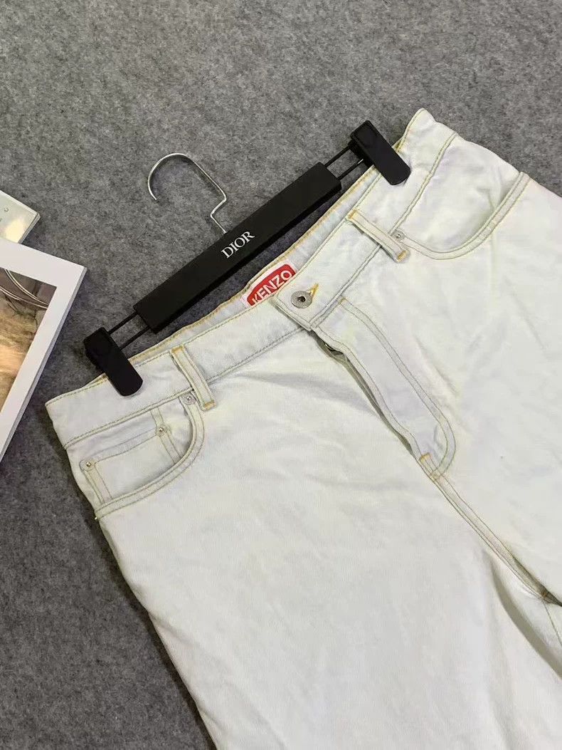 Kenzo KENZO Letter embroidered shorts Size US 30 / EU 46 - 2 Thumbnail