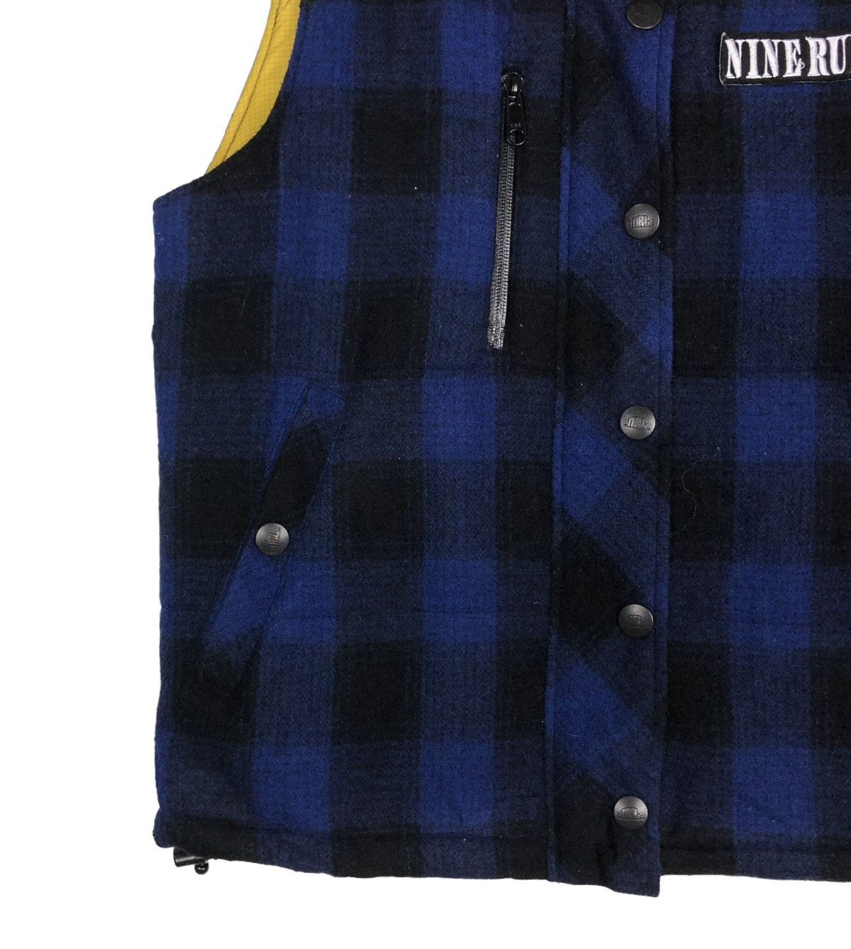 Hysteric Glamour 🔥BIKER VEST JACKET NINE RULEZ JAPAN TARTAN DESIGN PUNK STYLE Size US M / EU 48-50 / 2 - 4 Thumbnail