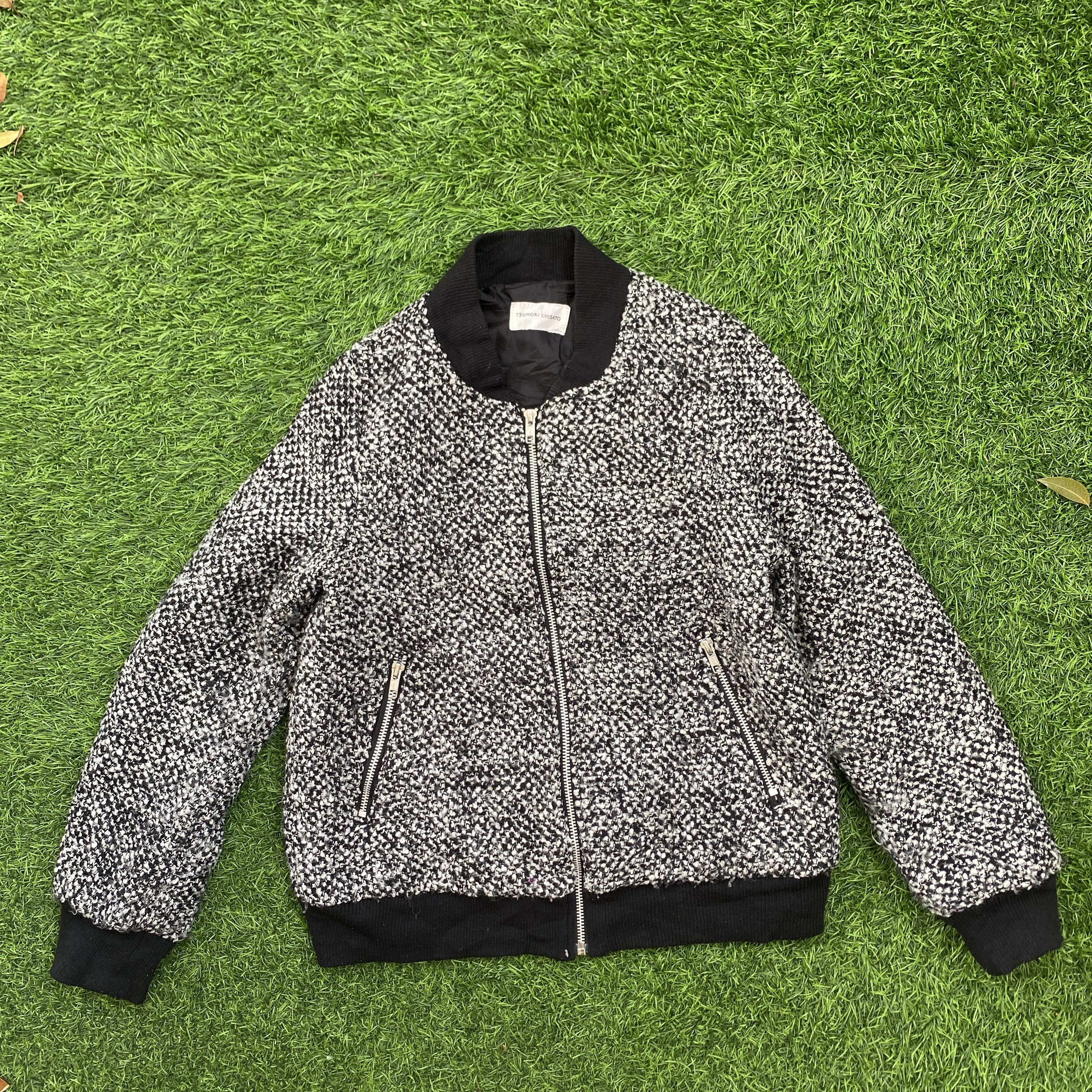 Issey Miyake Tsumori Chisato by Issey Miyake Knit Bomber Jacket Size M / US 6-8 / IT 42-44 - 1 Thumbnail