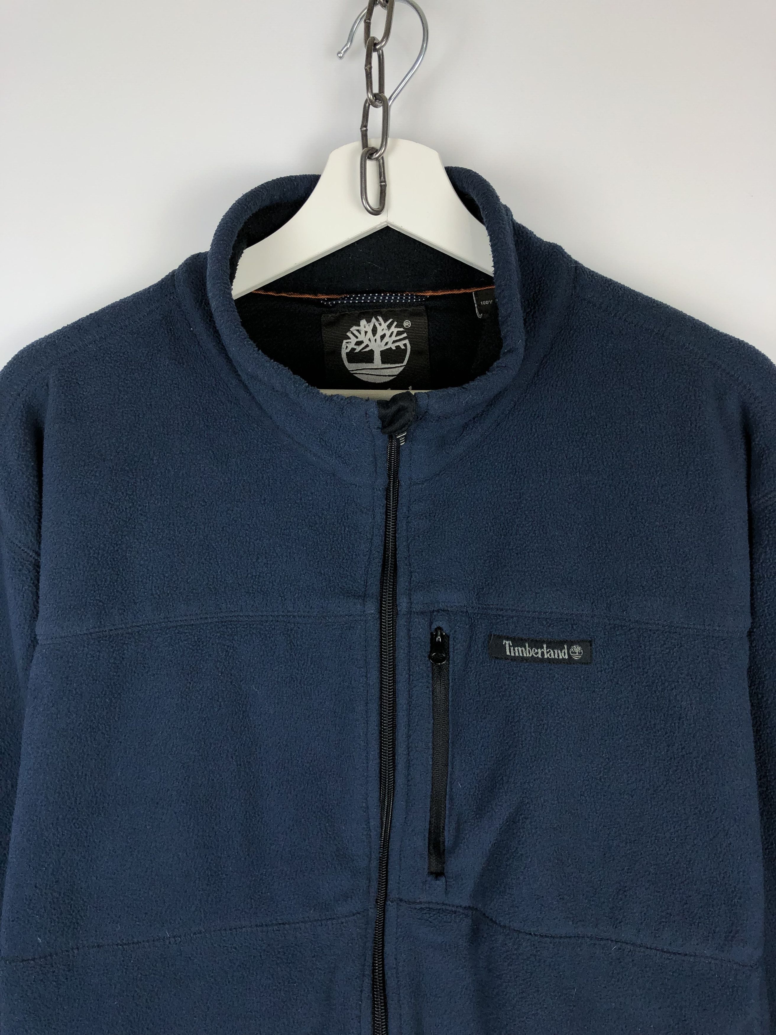 Timberland TIMBERLAND FLEECE JACKET ZIP PULLOVER NAVY SIZE XL Size US XL / EU 56 / 4 - 2 Thumbnail