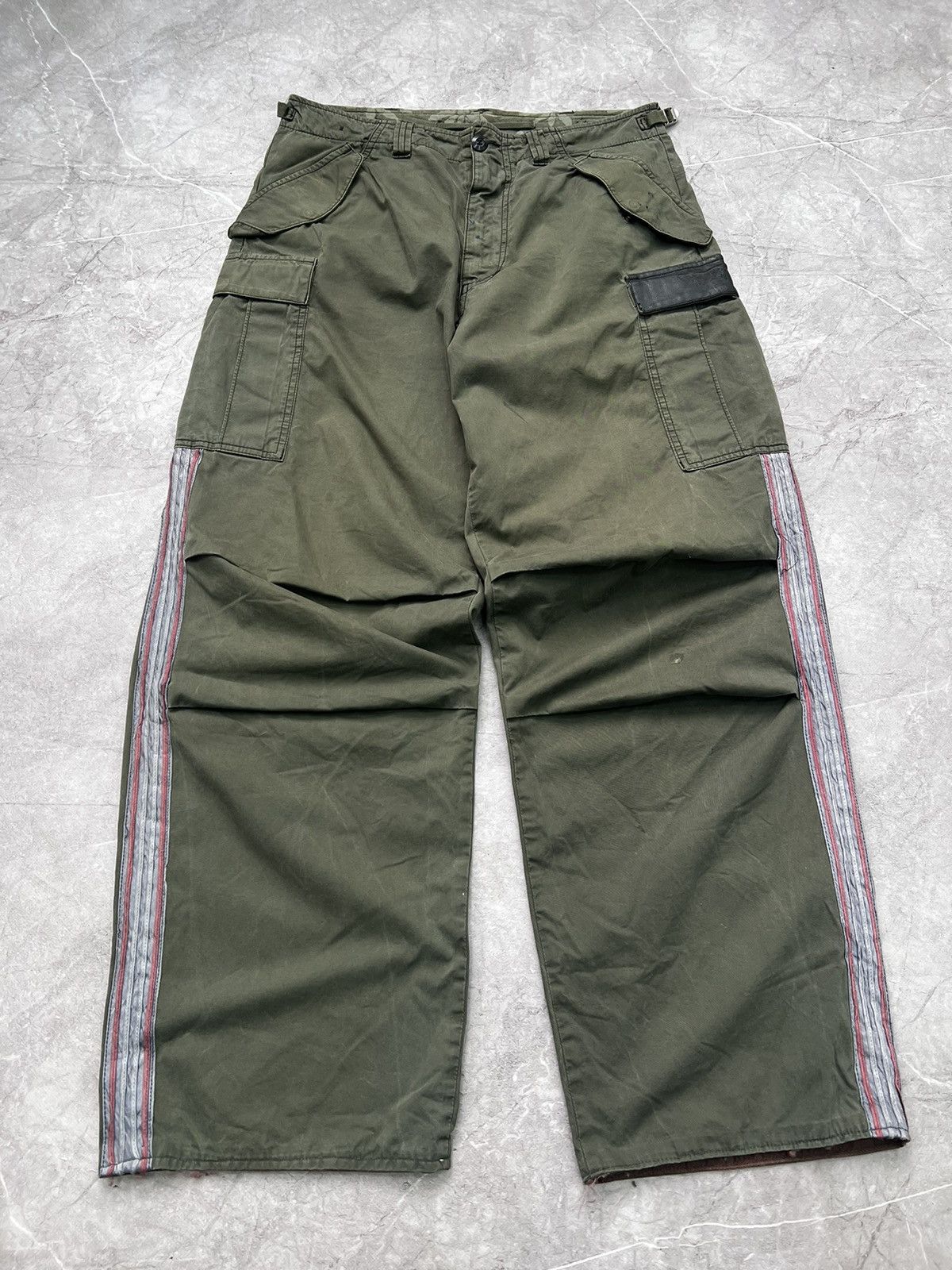 Japanese Brand × Jean Paul Gaultier VTG 00s JPG style Japanese Distressed Cargo pants jeans Size US 30 / EU 46 - 1 Thumbnail