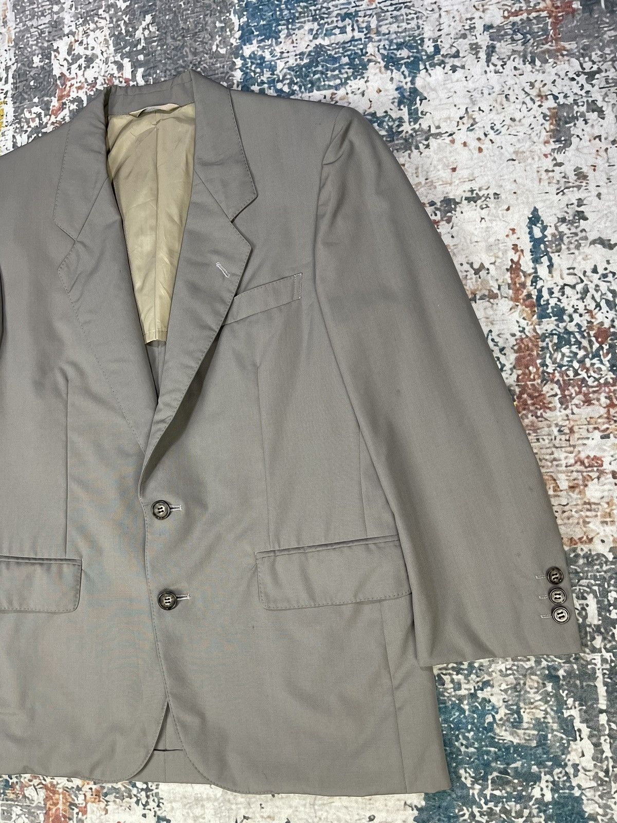 Balenciaga Balenciaga Single Breasted Double Slit Notch Lapel Blazer Size US S / EU 44-46 / 1 - 4 Thumbnail