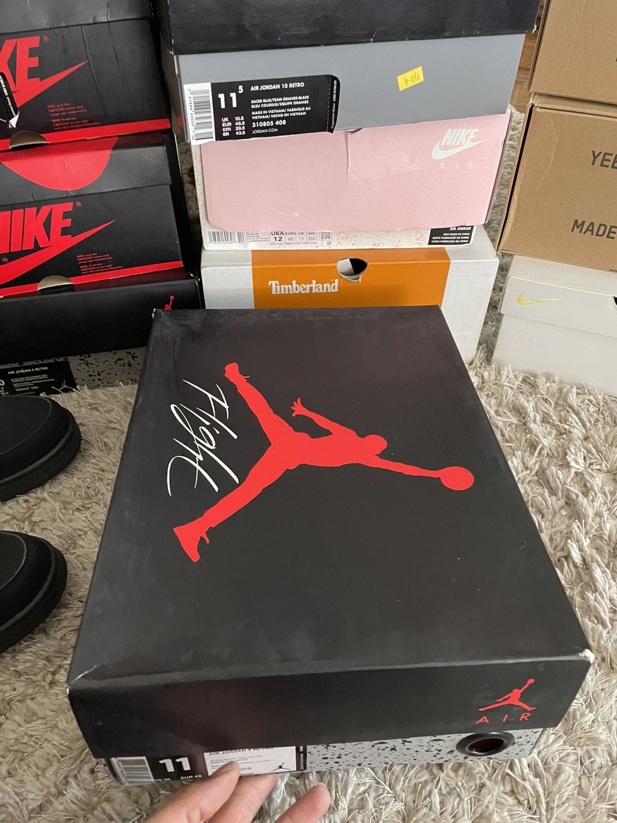 Jordan Brand Jordan 4 Thunder Size US 11 / EU 44 - 12 Thumbnail