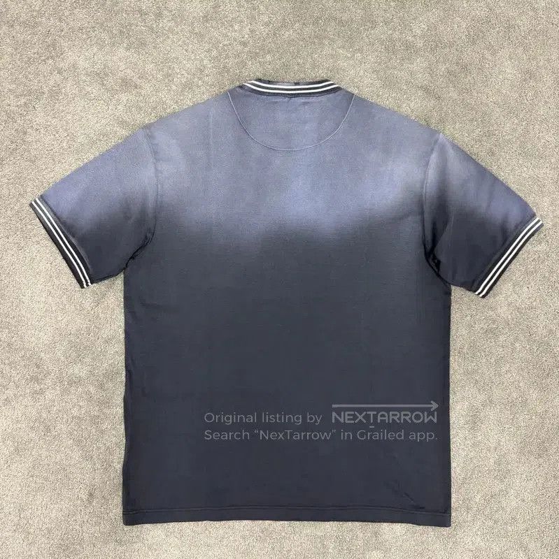 Prada Prada Gray Cotton Logo Short Sleeve T-shirt. Size US L / EU 52-54 / 3 - 3 Thumbnail