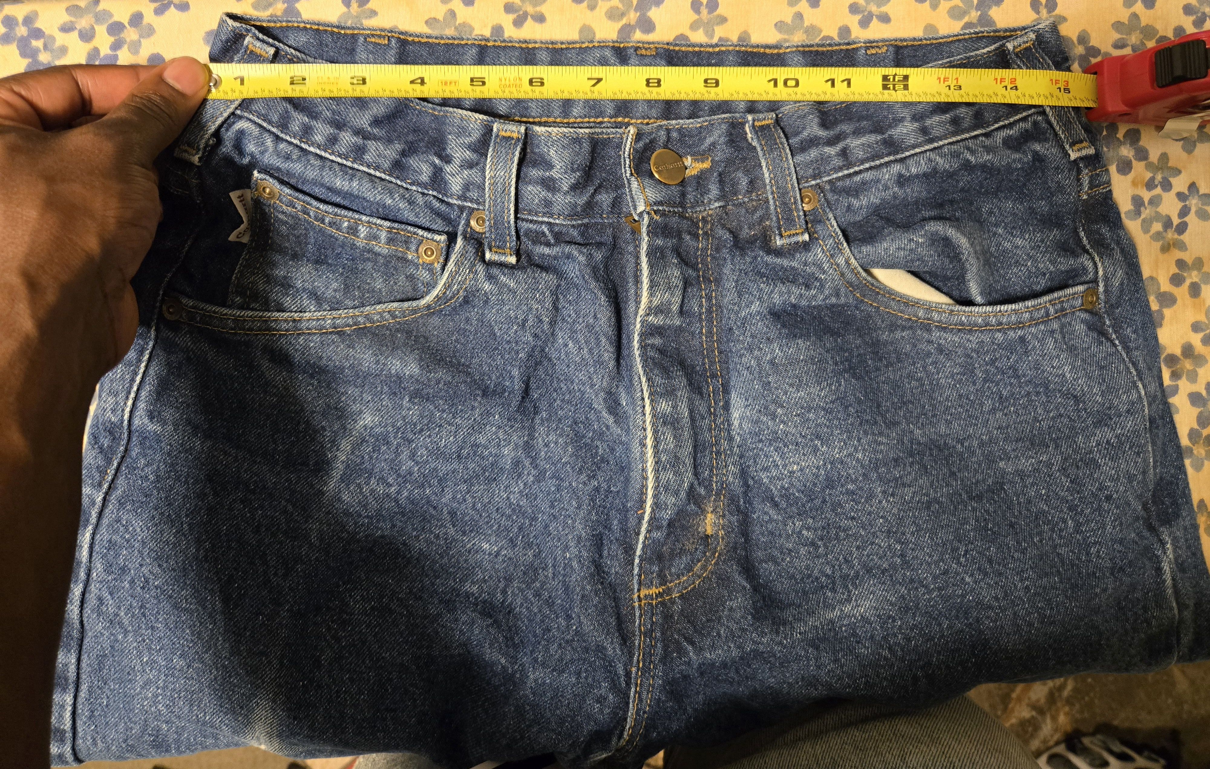 Carhartt Worn Carhartt Jeans Size US 32 / EU 48 - 4 Thumbnail