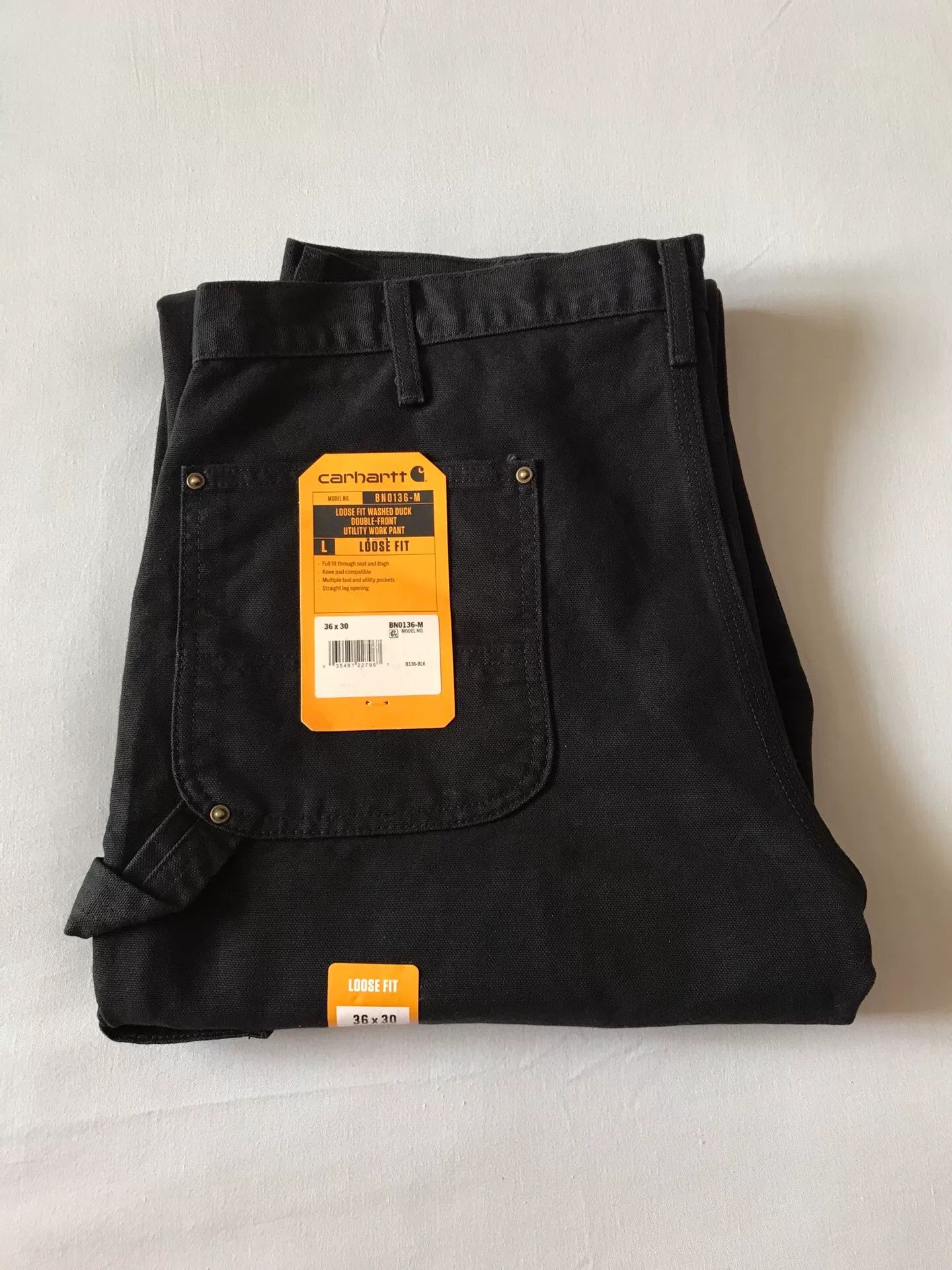Carhartt Carhartt B136 Double Knee Work Pants W36L30 Size US 36 / EU 52 - 1 Thumbnail