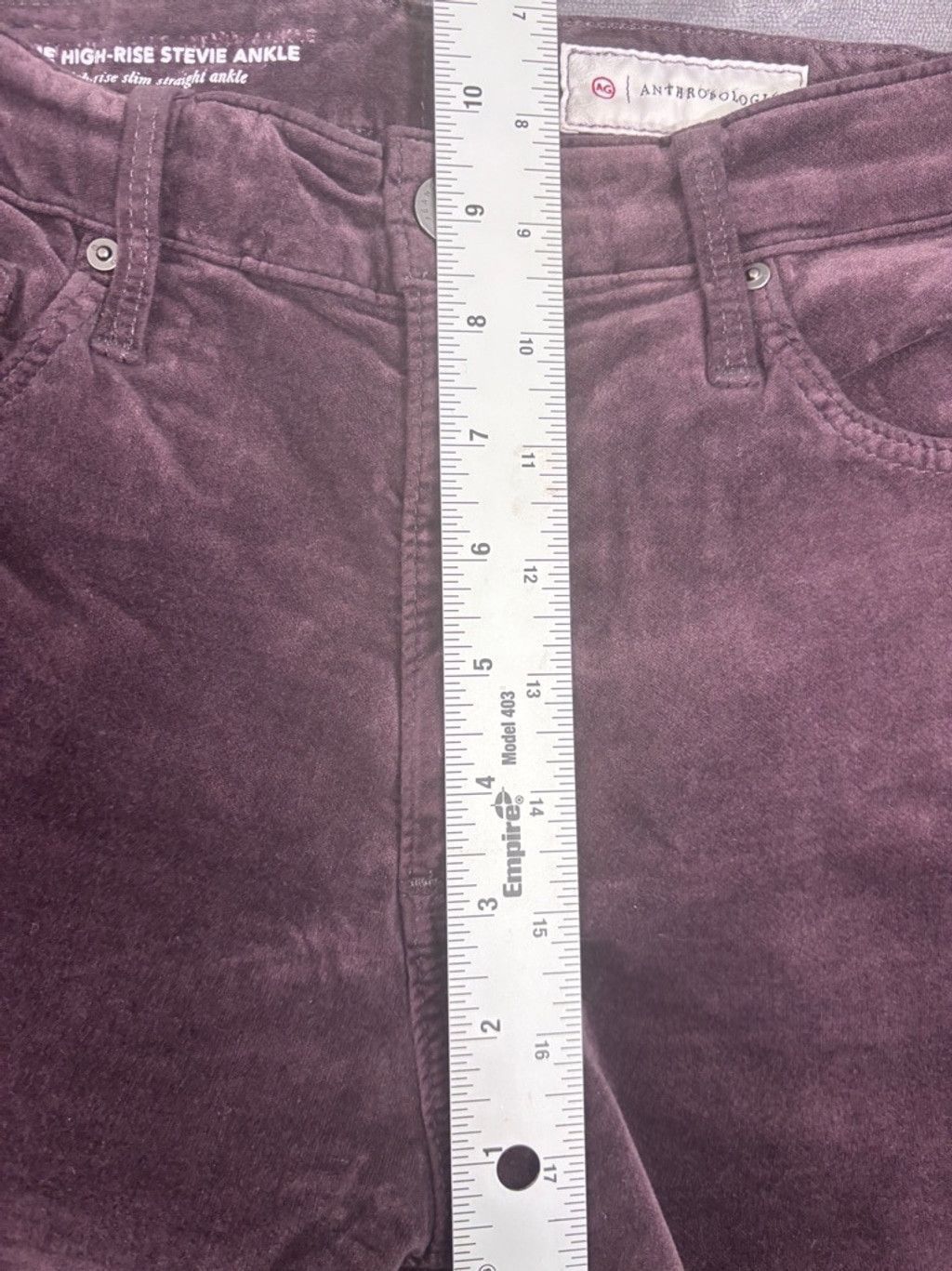 Anthropologie Anthropologie Adriano Goldschmied Stevie Ankle Pants, Sz26, Size 28" / US 6 / IT 42 - 4 Thumbnail