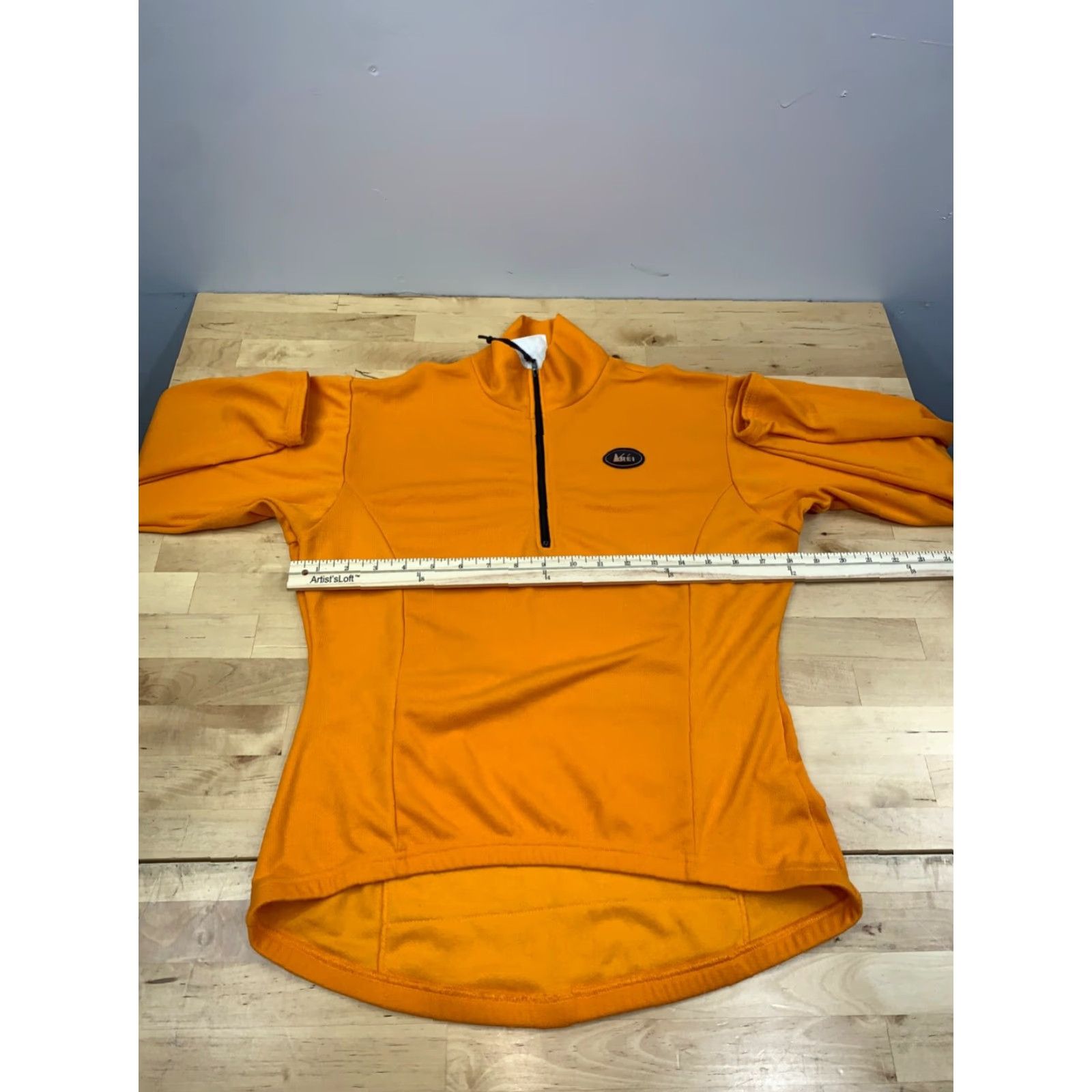 Vintage VINTAGE REI 1/4 Zip Sweatshirt Womens Small Orange Outdoor Lightweight Sweatshirt Pullover Casual Activewear 10930 Mens Womens Girls Boys Size S / US 4 / IT 40 - 4 Thumbnail