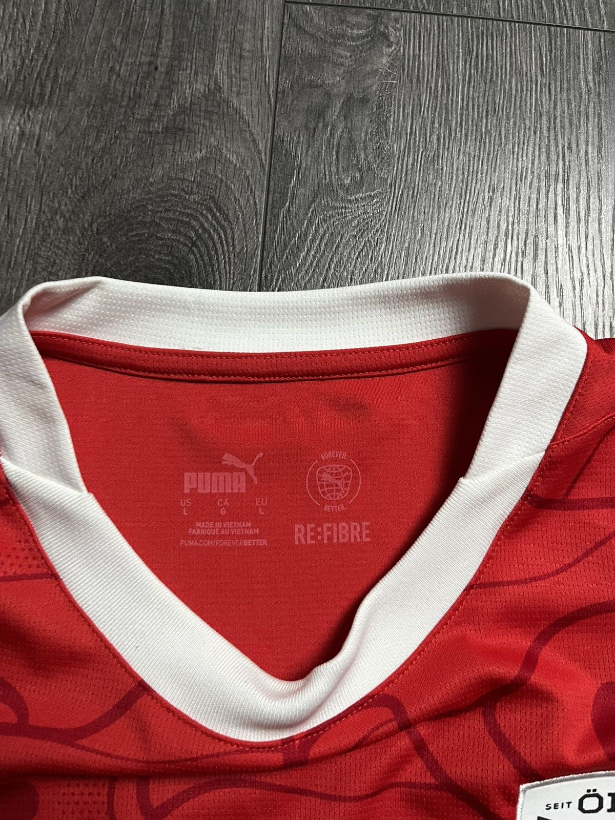 Puma Puma Austria National Team 2024 Home Jersey Blokecore Size US L / EU 52-54 / 3 - 5 Thumbnail