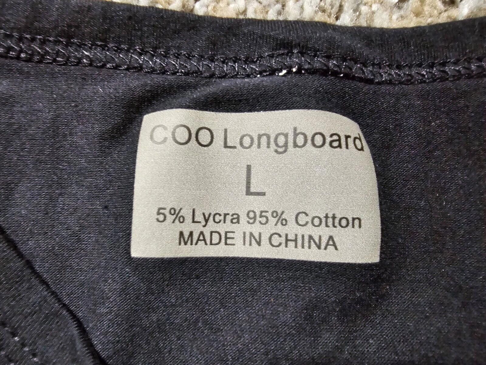 Designer COO precision Longboard skateboard tshirt black large Size US L / EU 52-54 / 3 - 3 Thumbnail