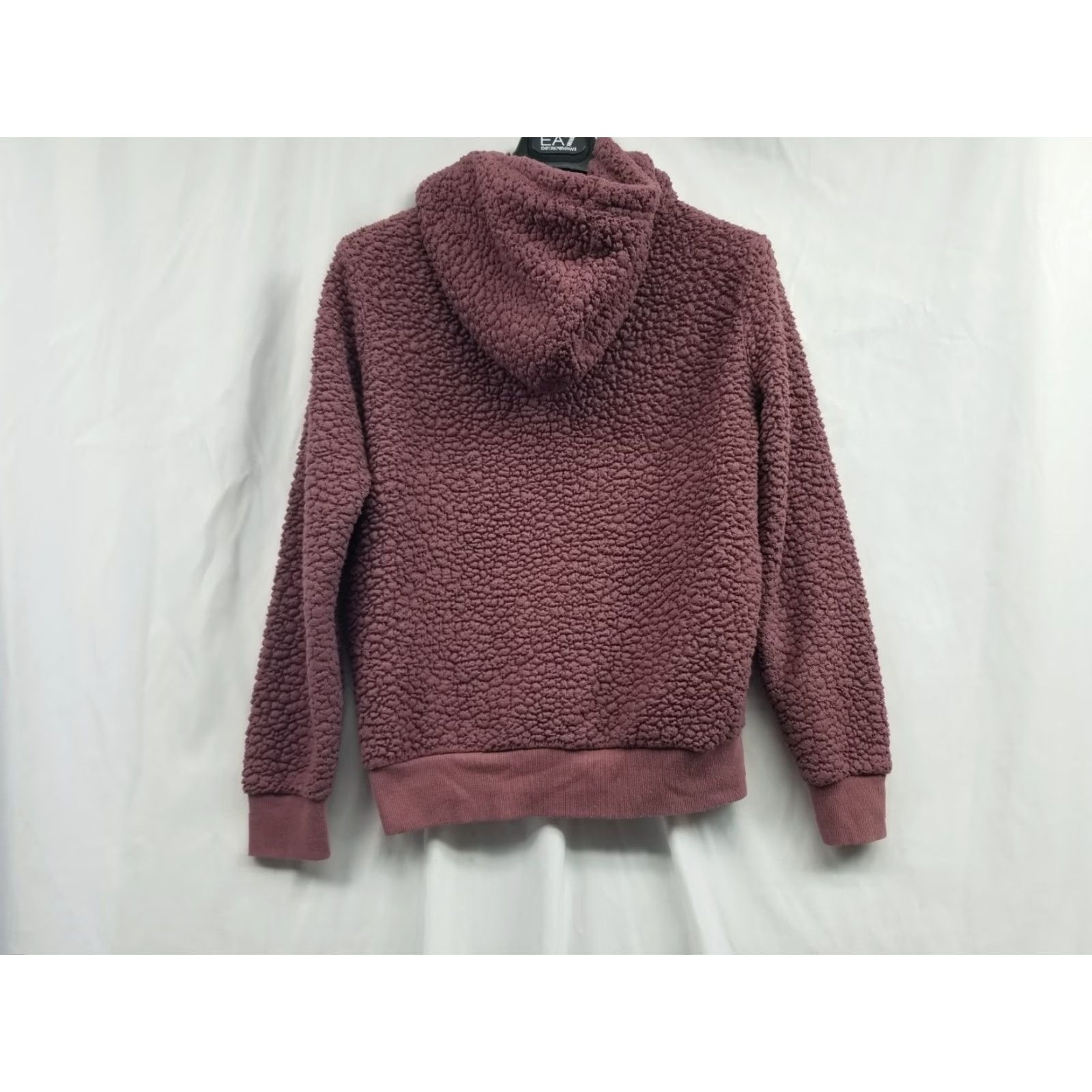 Vintage Marc New York Sherpa Full Zip Hoodie Jacket Sweater Pink Mauve Womens Size Small Size S / US 4 / IT 40 - 4 Thumbnail