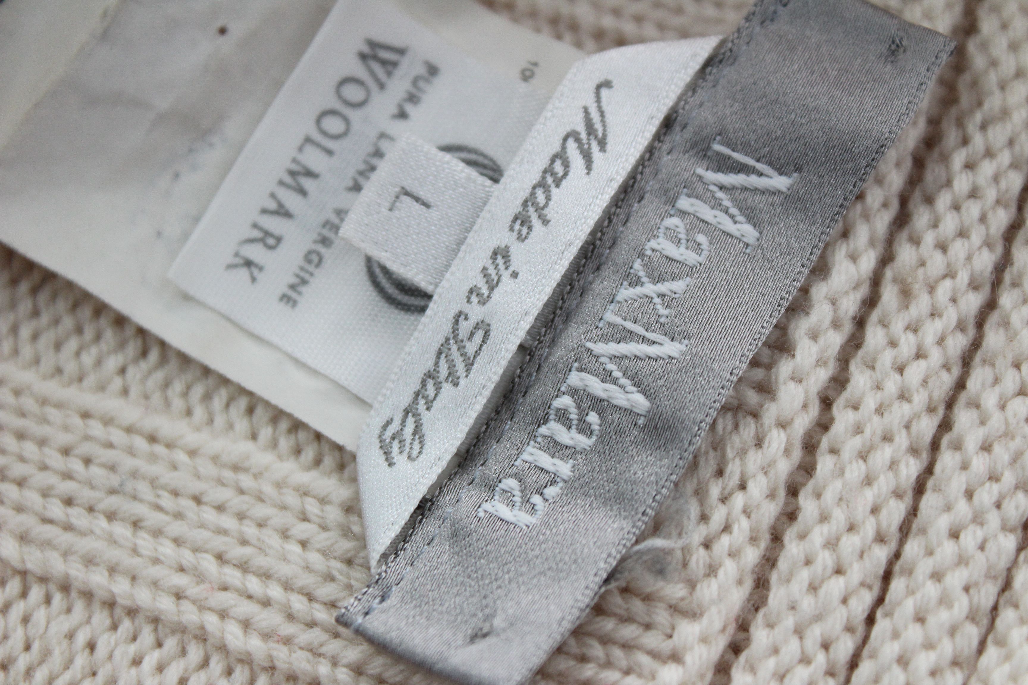 Max Mara Max Mara 100% Virgin Woolmark Ribbed Knit Sweater Size L Size L / US 10 / IT 46 - 8 Thumbnail