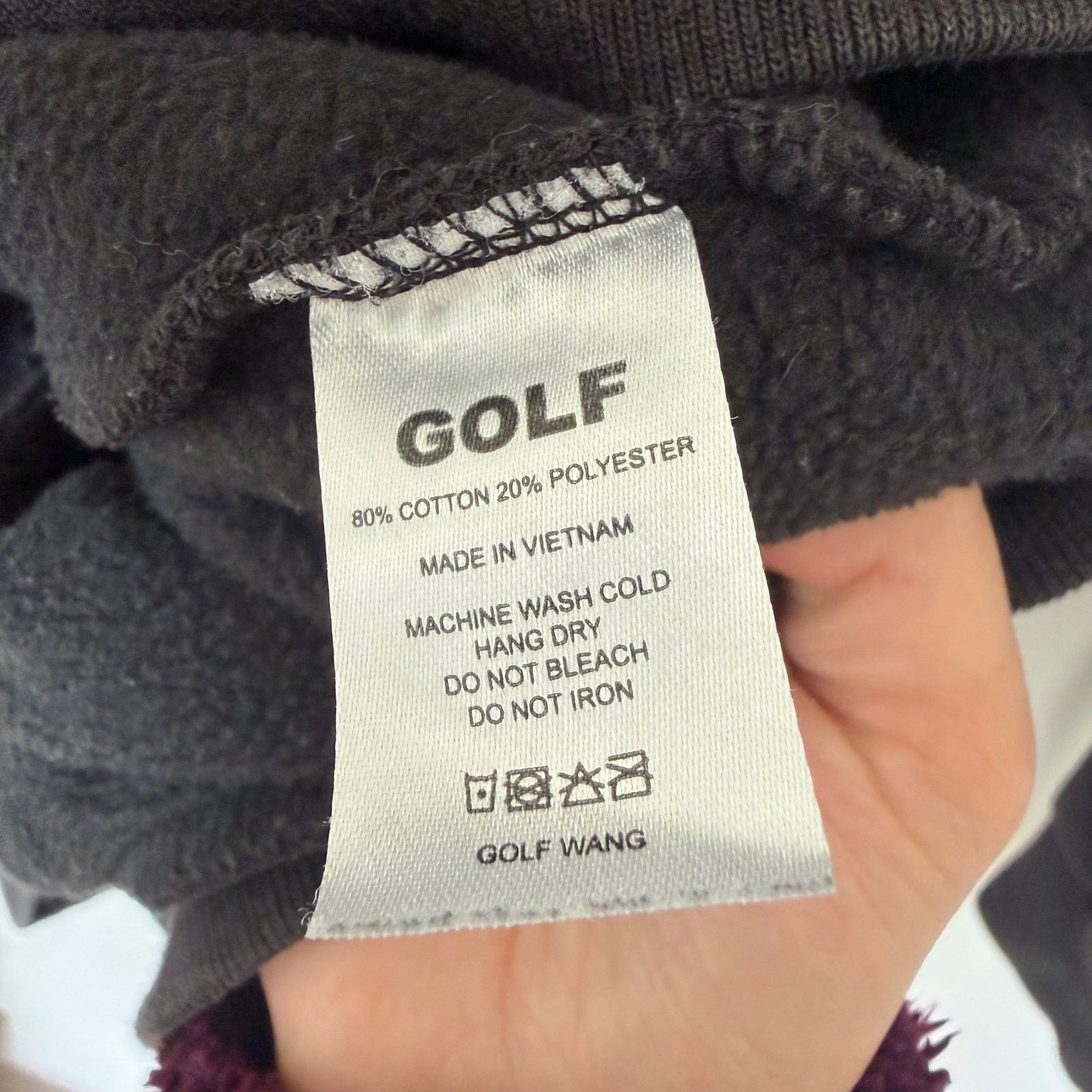 Golf Wang Golf Wang Black Hoodie Sz L Size US L / EU 52-54 / 3 - 3 Thumbnail