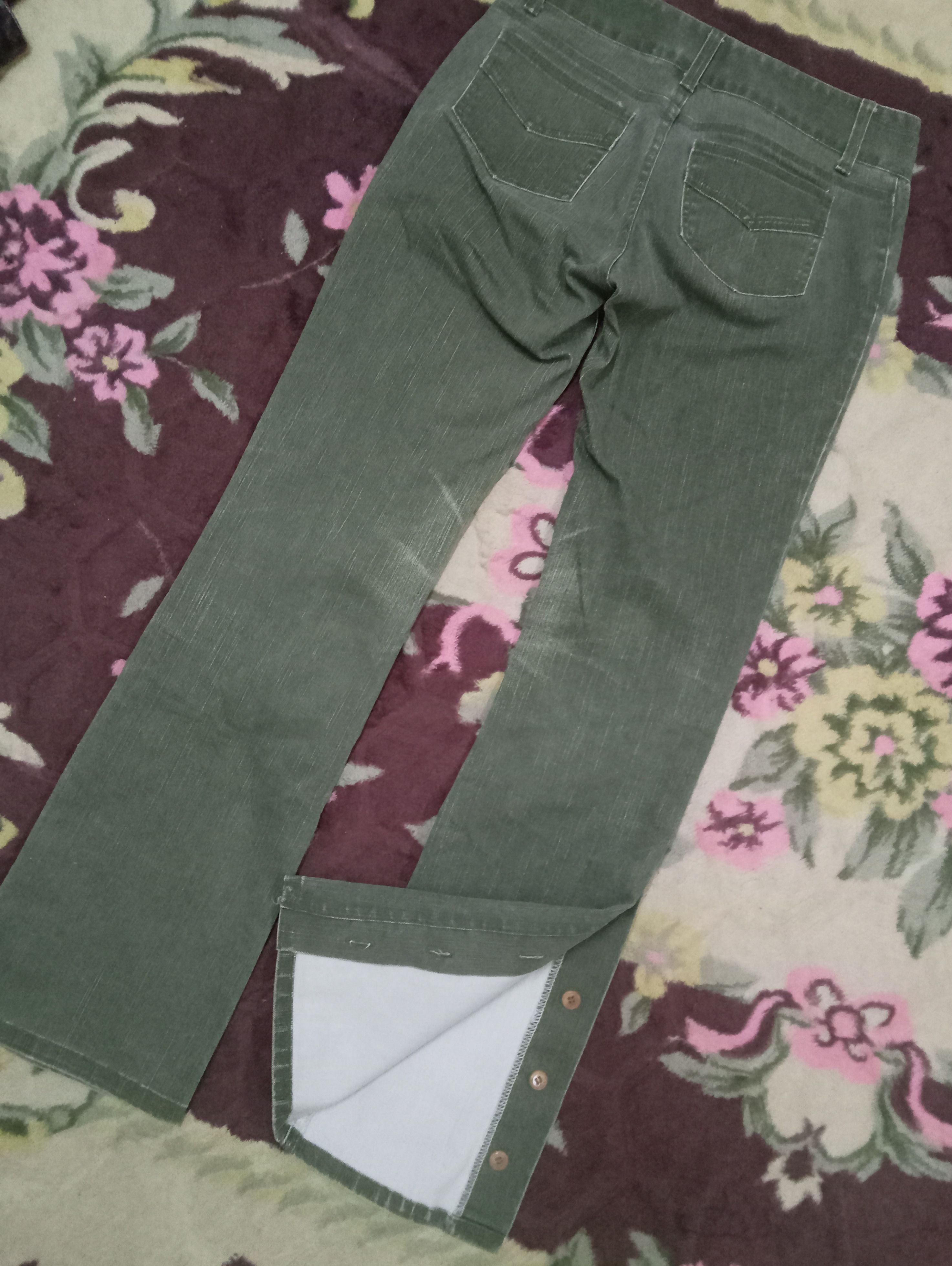 Other Ba - Tsu Batsu Buttons At Bottom Flare Pants Size 29" - 8 Thumbnail