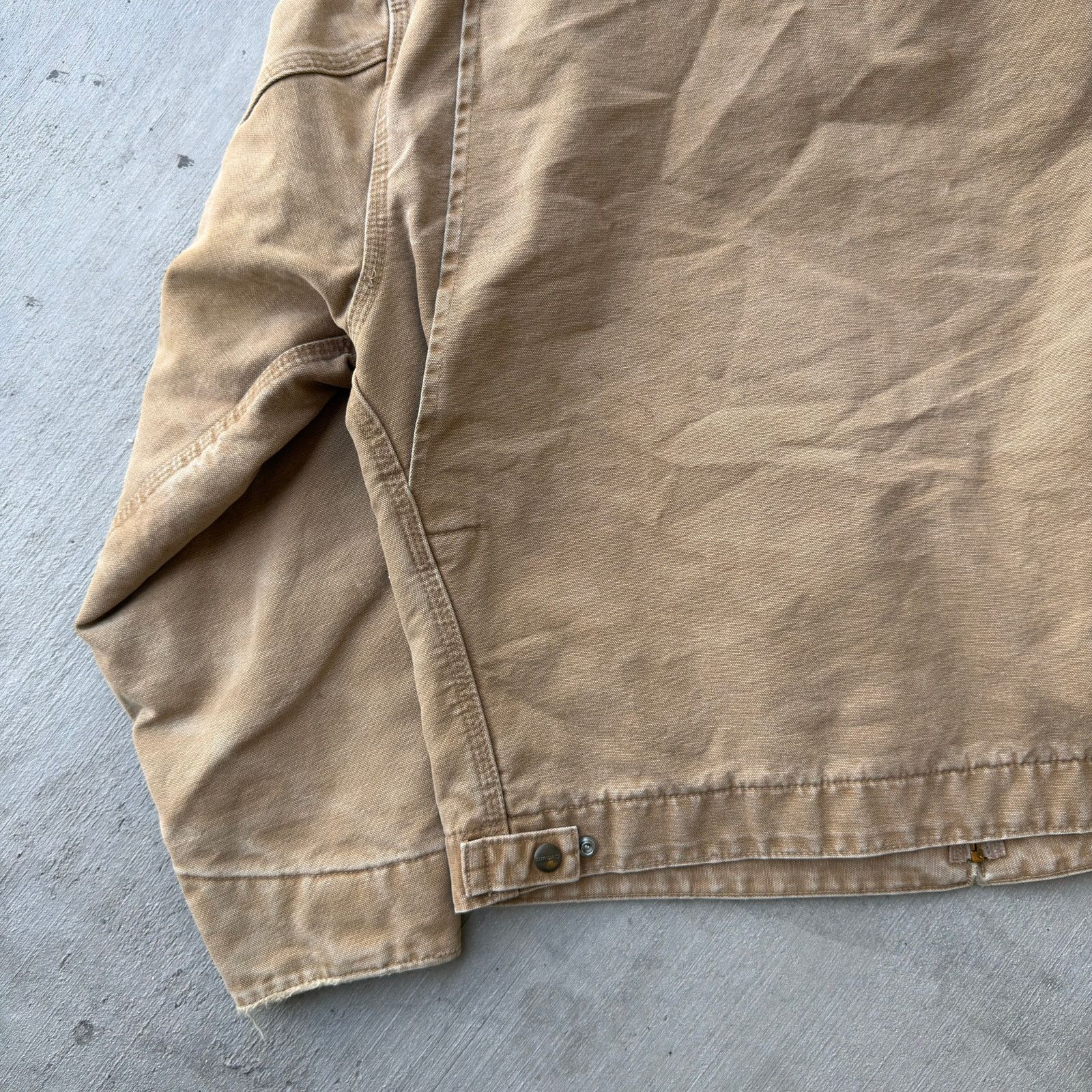 Carhartt × Vintage Carhartt J97 CML brown Detroit work wear jacket Size US L / EU 52-54 / 3 - 7 Thumbnail