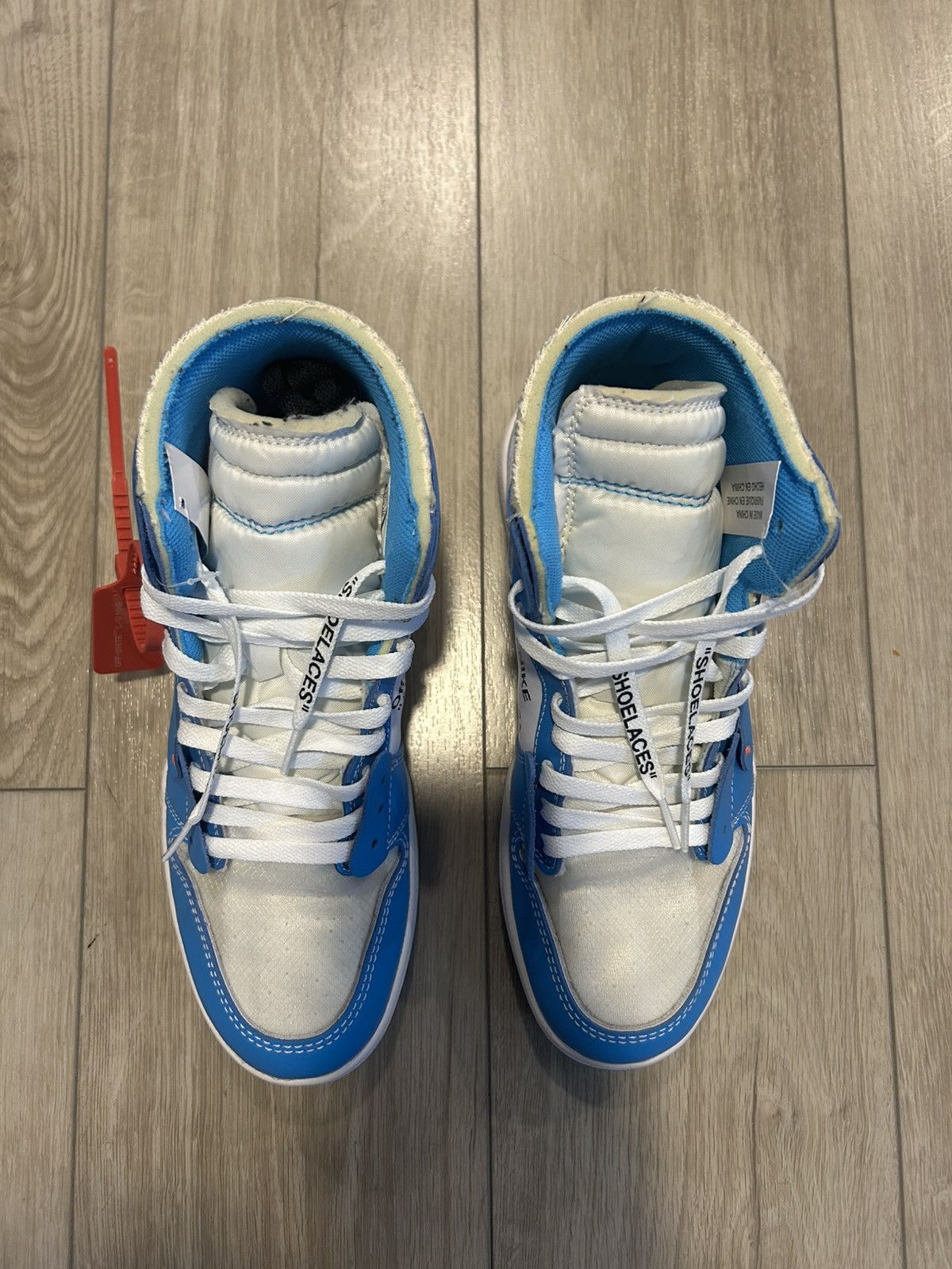 Nike × Off-White Off-White x Air Jordan 1 Retro High ‘OG UNC’ Size US 11 / EU 44 - 7 Thumbnail