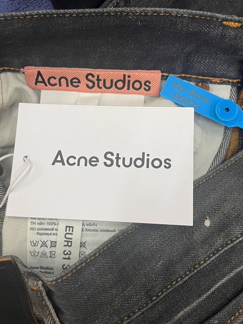 Acne Studios Acne Studios Washed low-waisted wide-leg design jeans Size US 30 / EU 46 - 5 Thumbnail