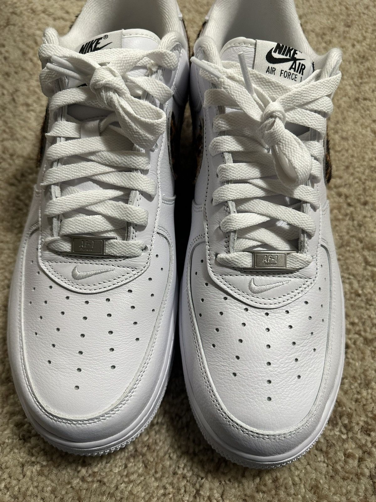 Supreme SUPREME X GOOD ENOUGH NIKE AF1 LEOPARD FUR DS SIZE 12 Size US 12 / EU 45 - 8 Thumbnail