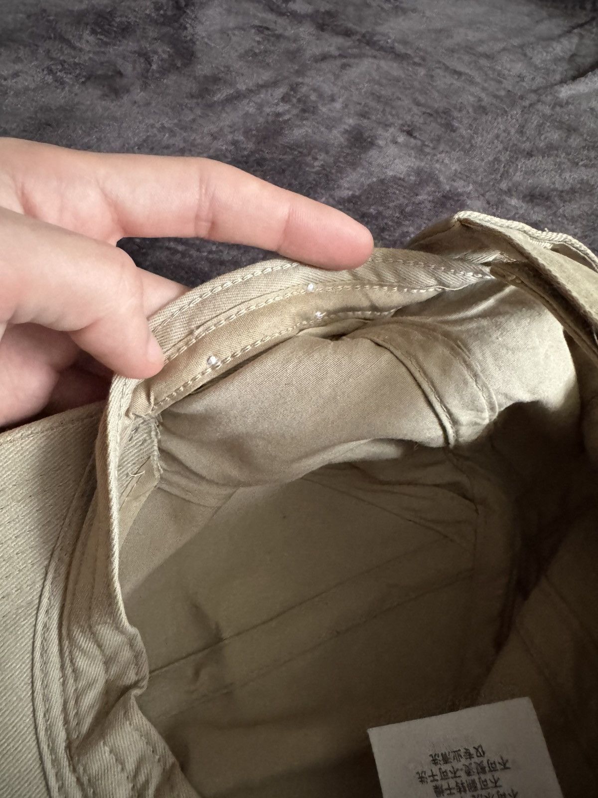 Balenciaga Rare ballenciaga beige cap logo Size ONE SIZE - 12 Thumbnail