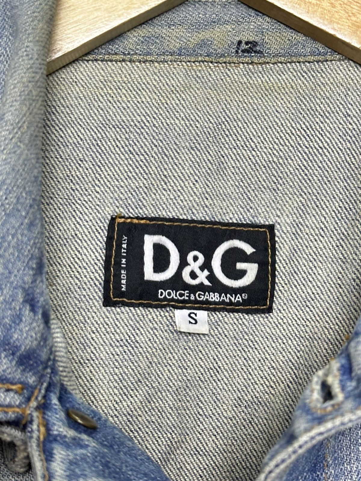 Designer × Dolce & Gabbana Dolce & Gabbana Denim Jacket Size US S / EU 44-46 / 1 - 7 Thumbnail