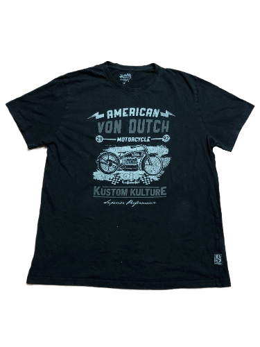 Von Dutch Vintage Von Dutch Big Y2K Logo Short Sleeve T-Shirt Size XL Size US XL / EU 56 / 4 - 1 Thumbnail