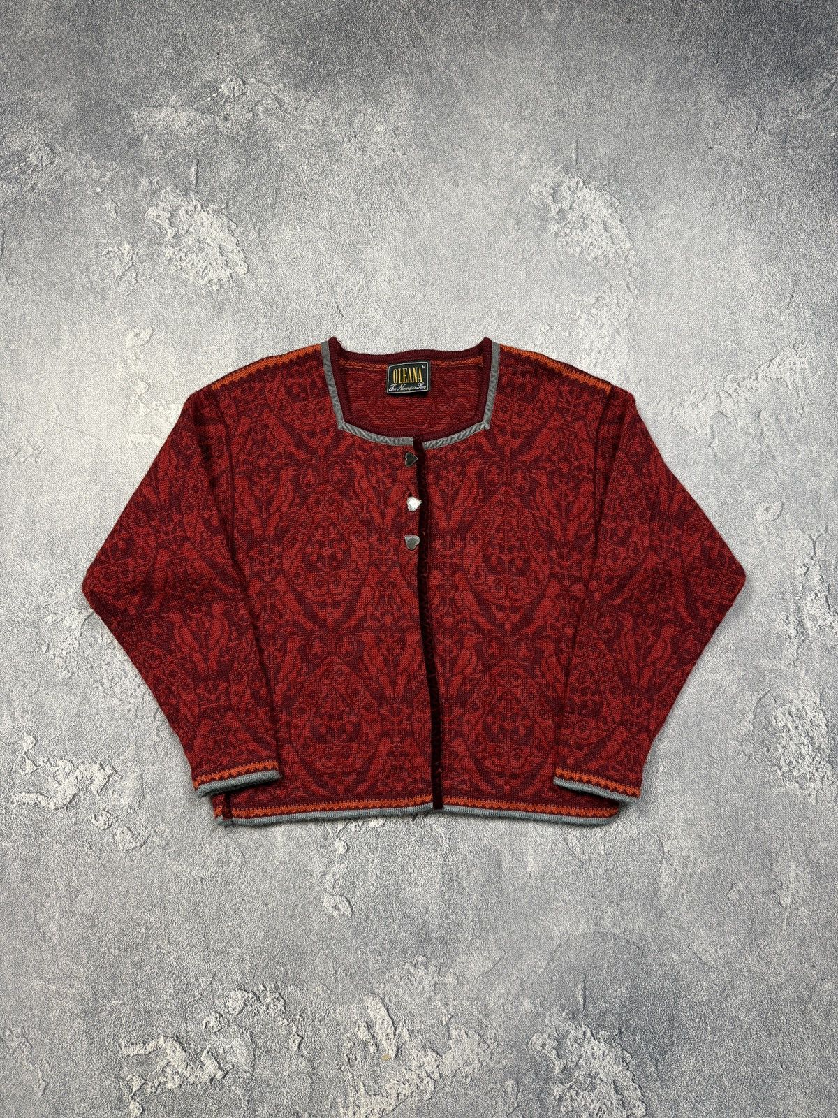 Aran Isles Knitwear Oleana Wool Sweater Made in Norway Size M / US 6-8 / IT 42-44 - 1 Thumbnail