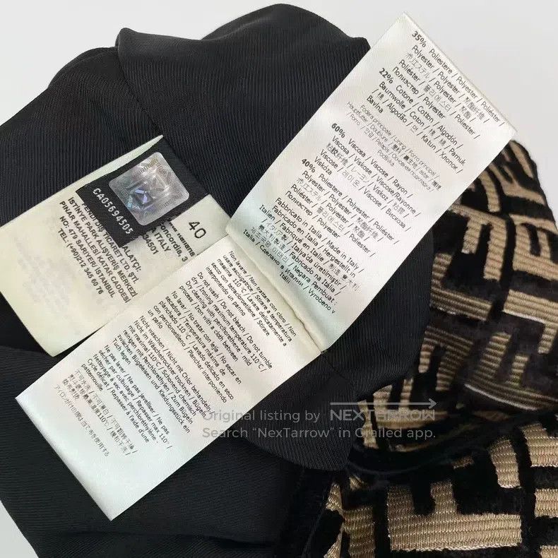 Other Fendi Viscose fiber floral all-over print half skirt Size 24" / US 00 / IT 34 - 6 Thumbnail